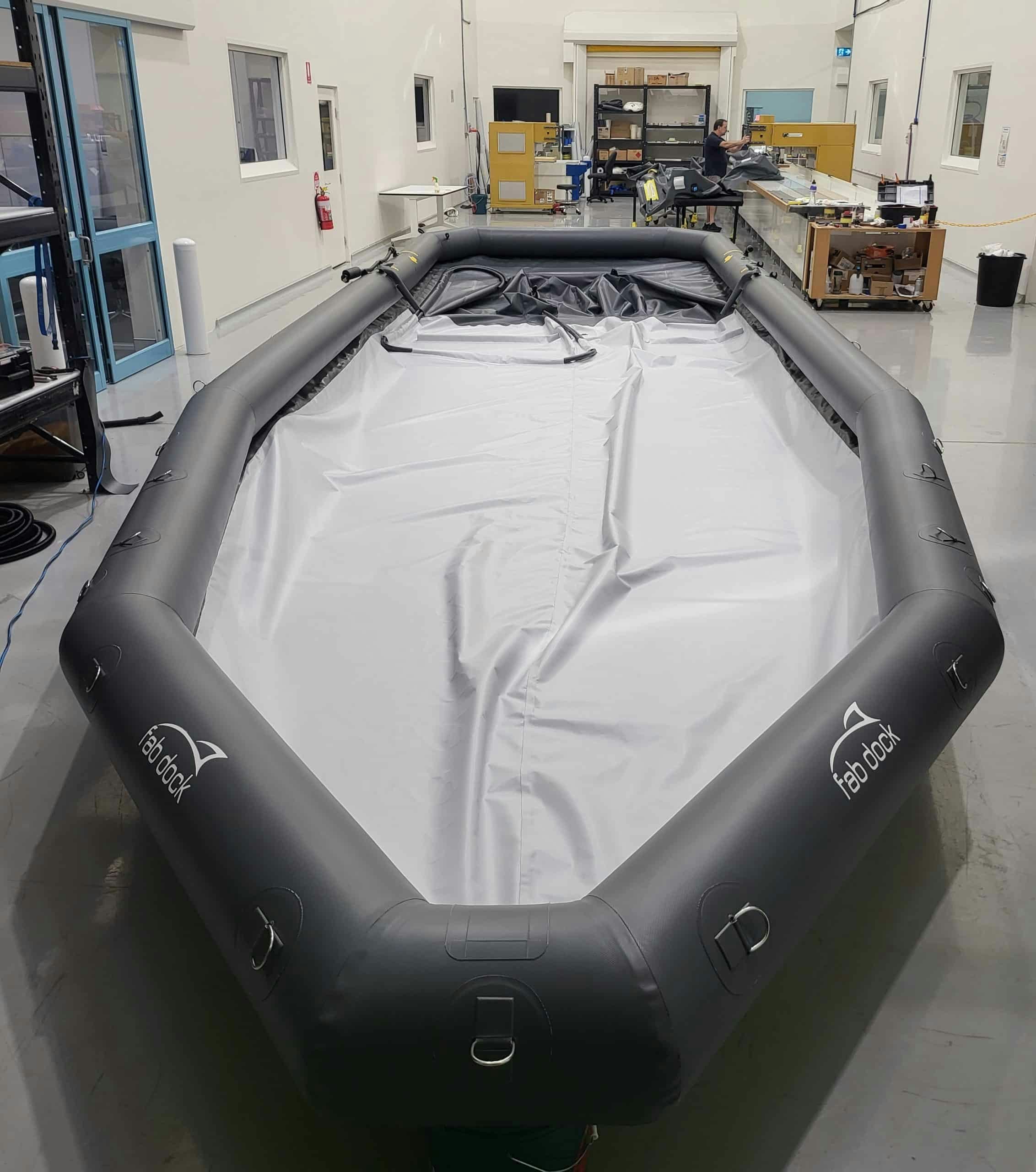 a black rectangular object with a white cloth on it aboard NAUTI BRIGI GULL Yacht for Sale