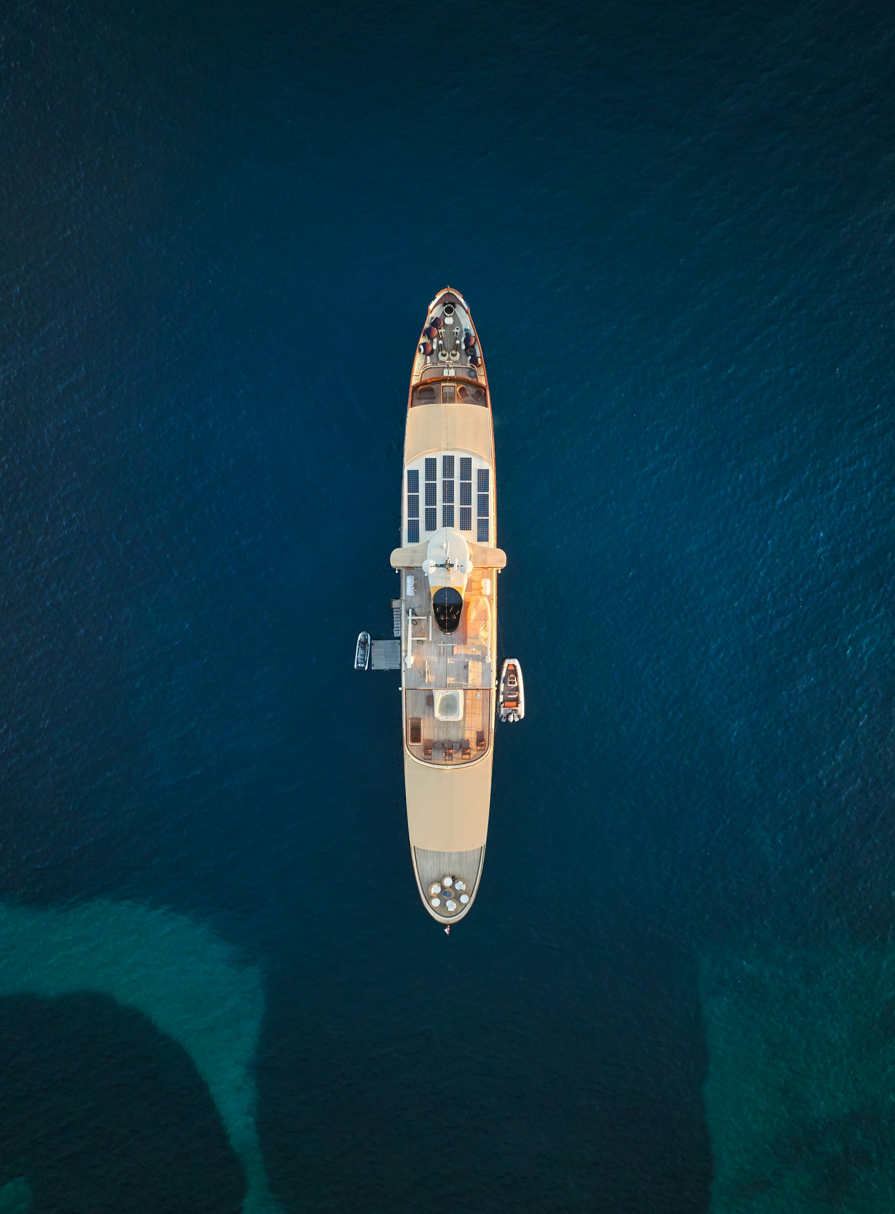 a rocket flying in the sky aboard SEAGULL II Yacht for Charter