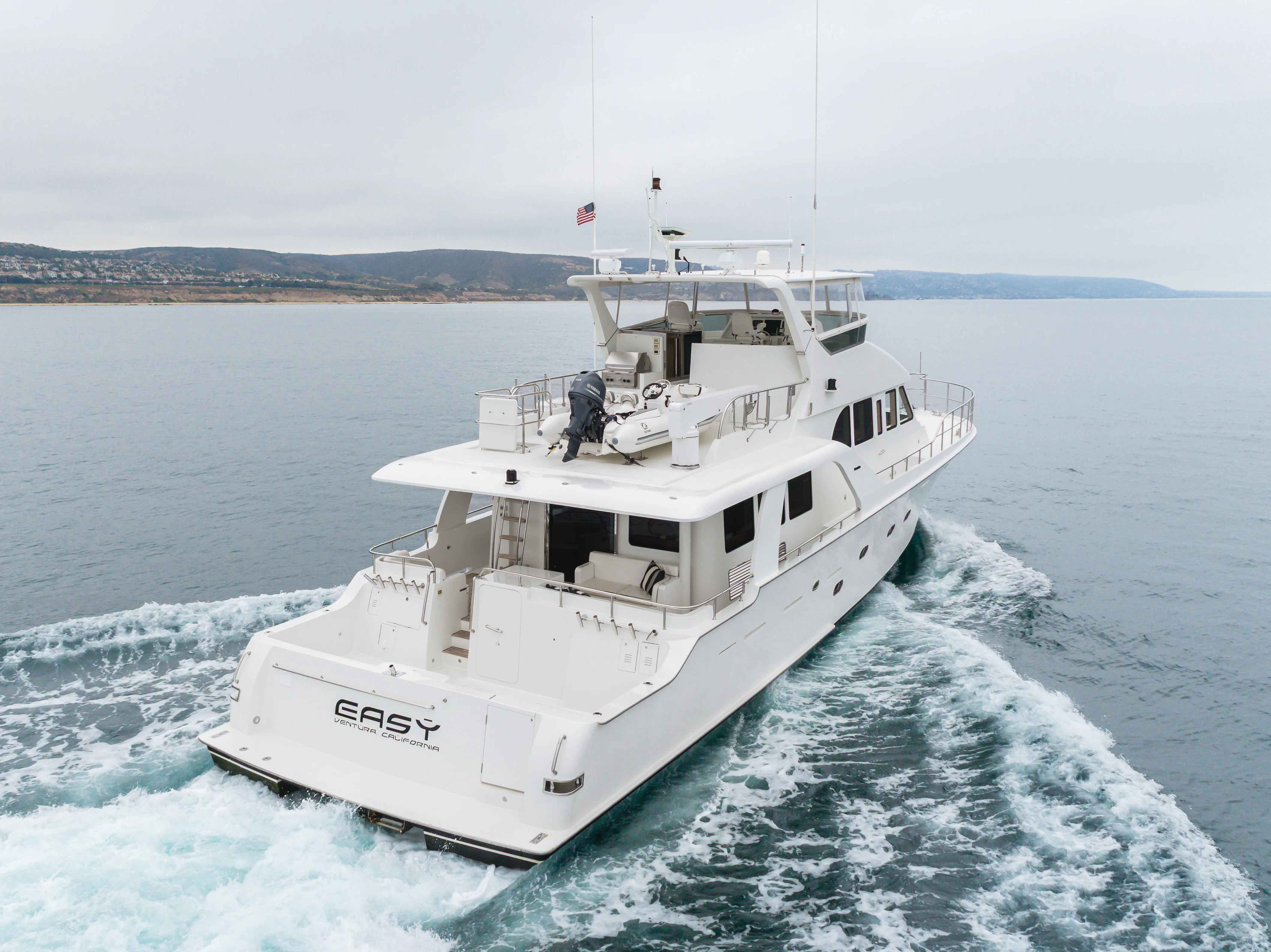 a boat on the water aboard EASY Yacht for Sale