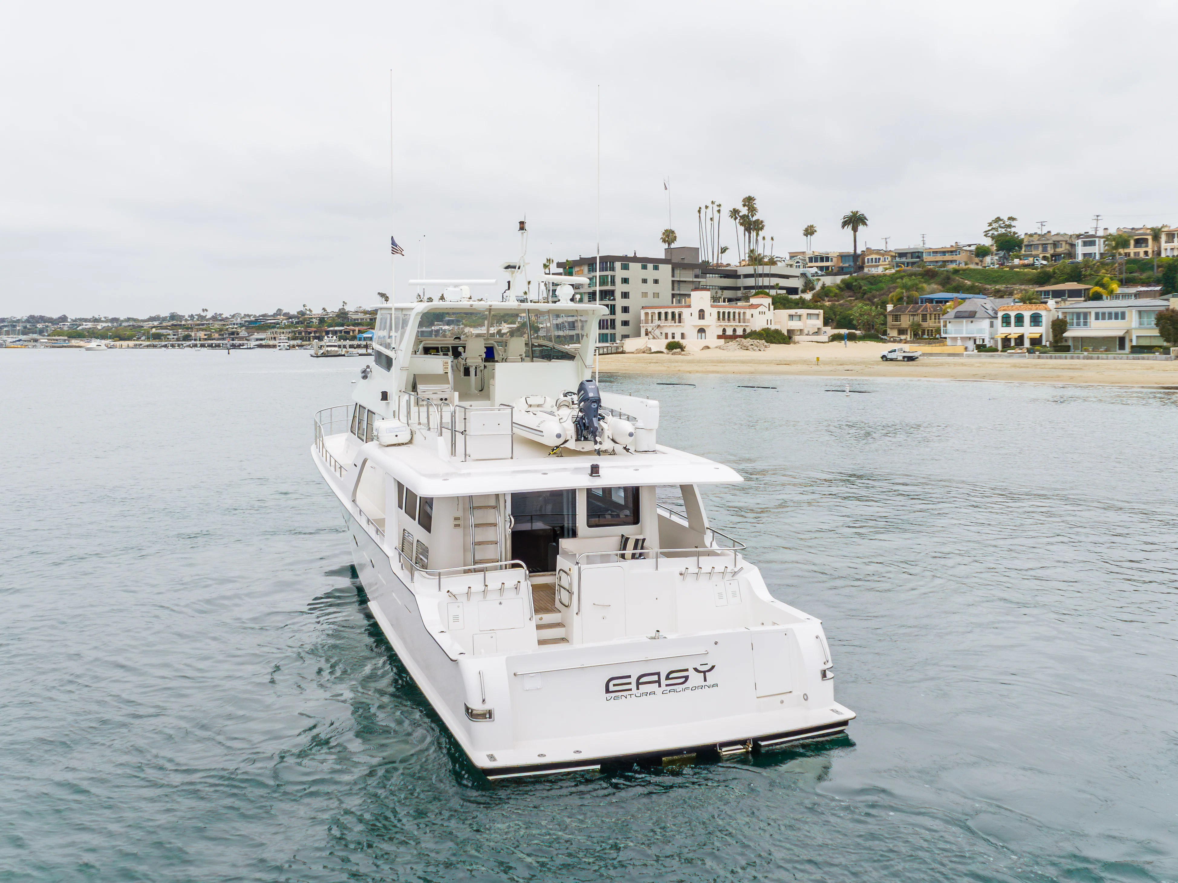 a boat in the water aboard EASY Yacht for Sale