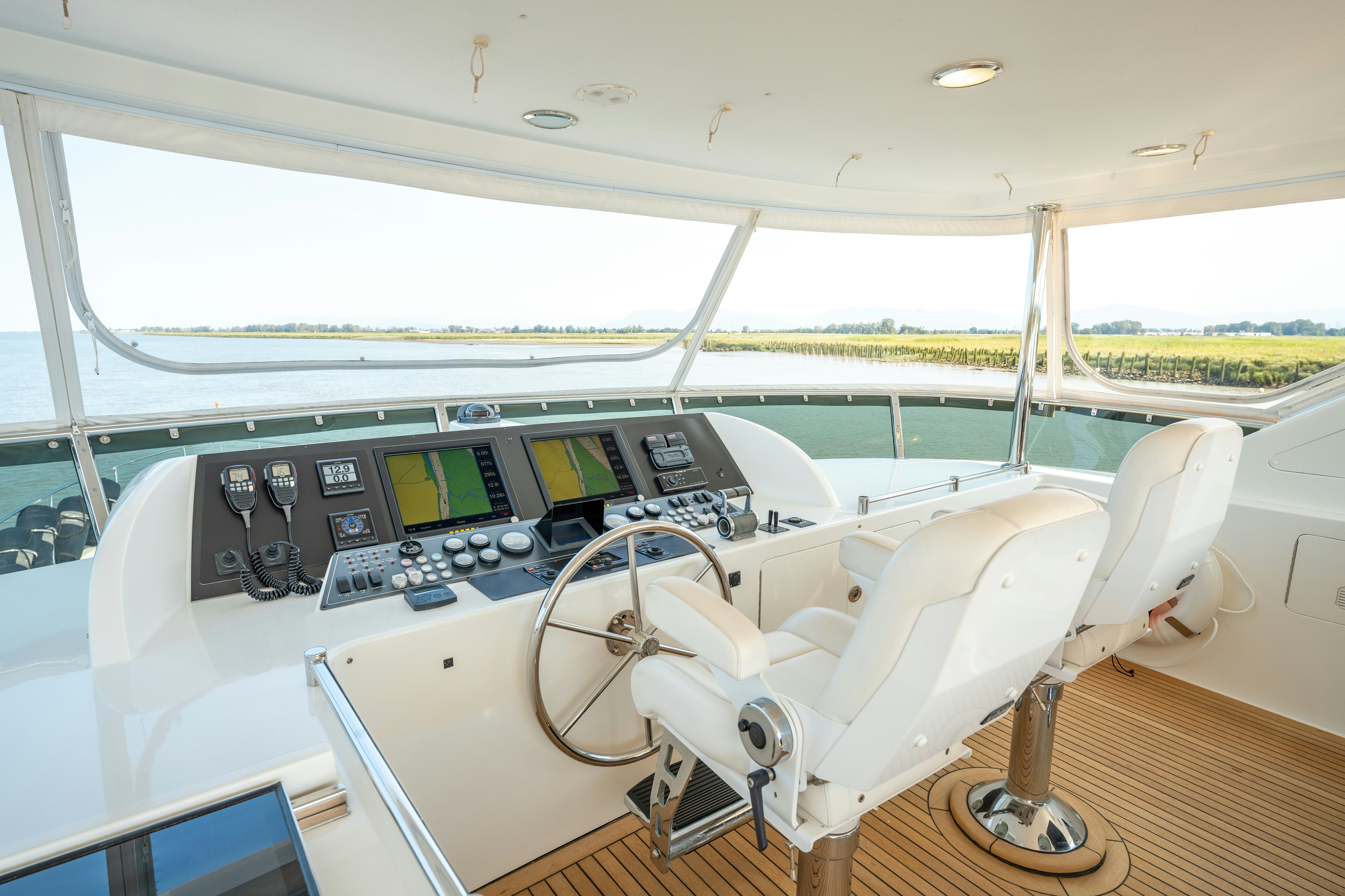 inside of a boat aboard MEMORY BANK Yacht for Sale