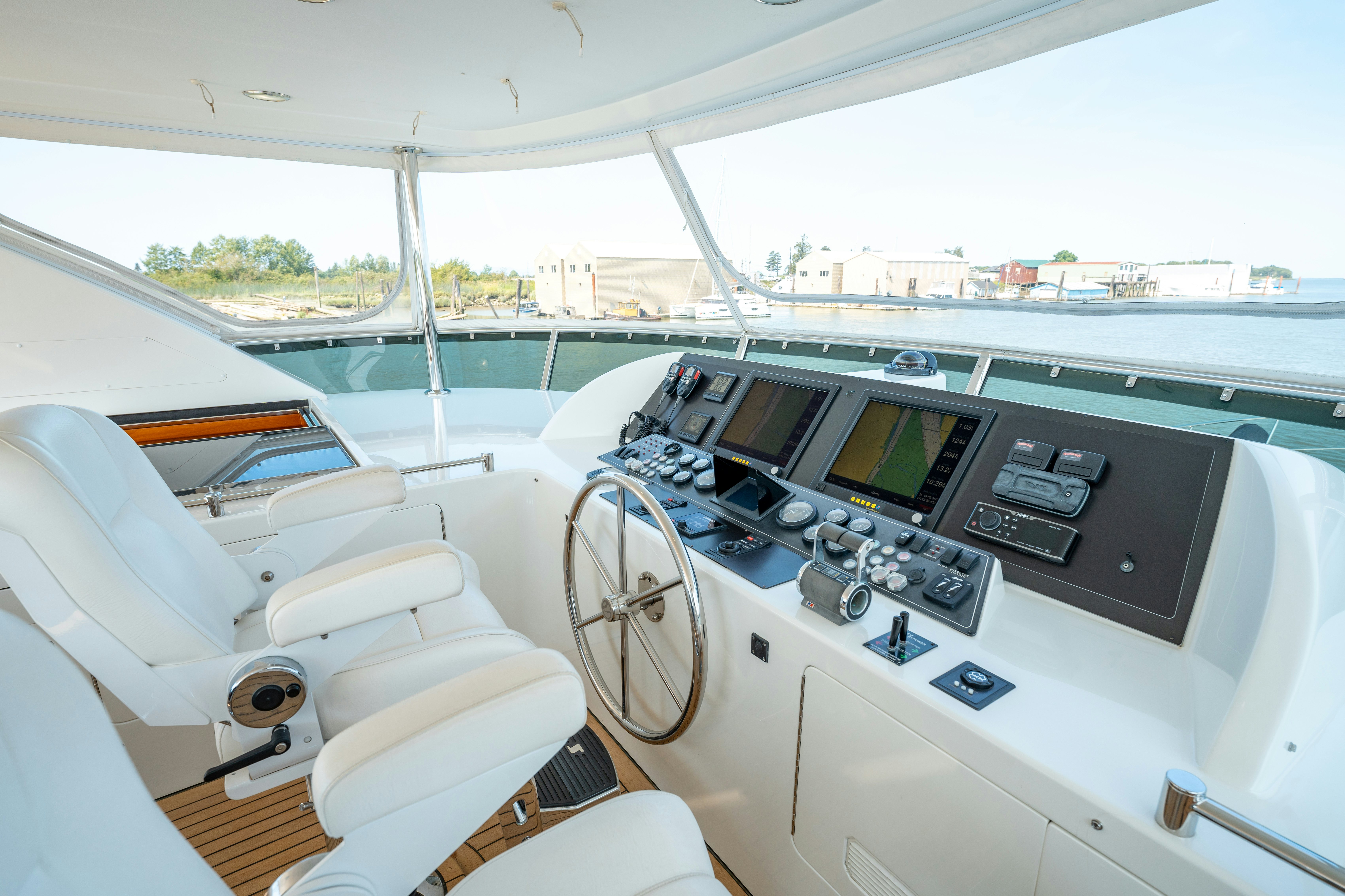 the inside of a boat aboard MEMORY BANK Yacht for Sale