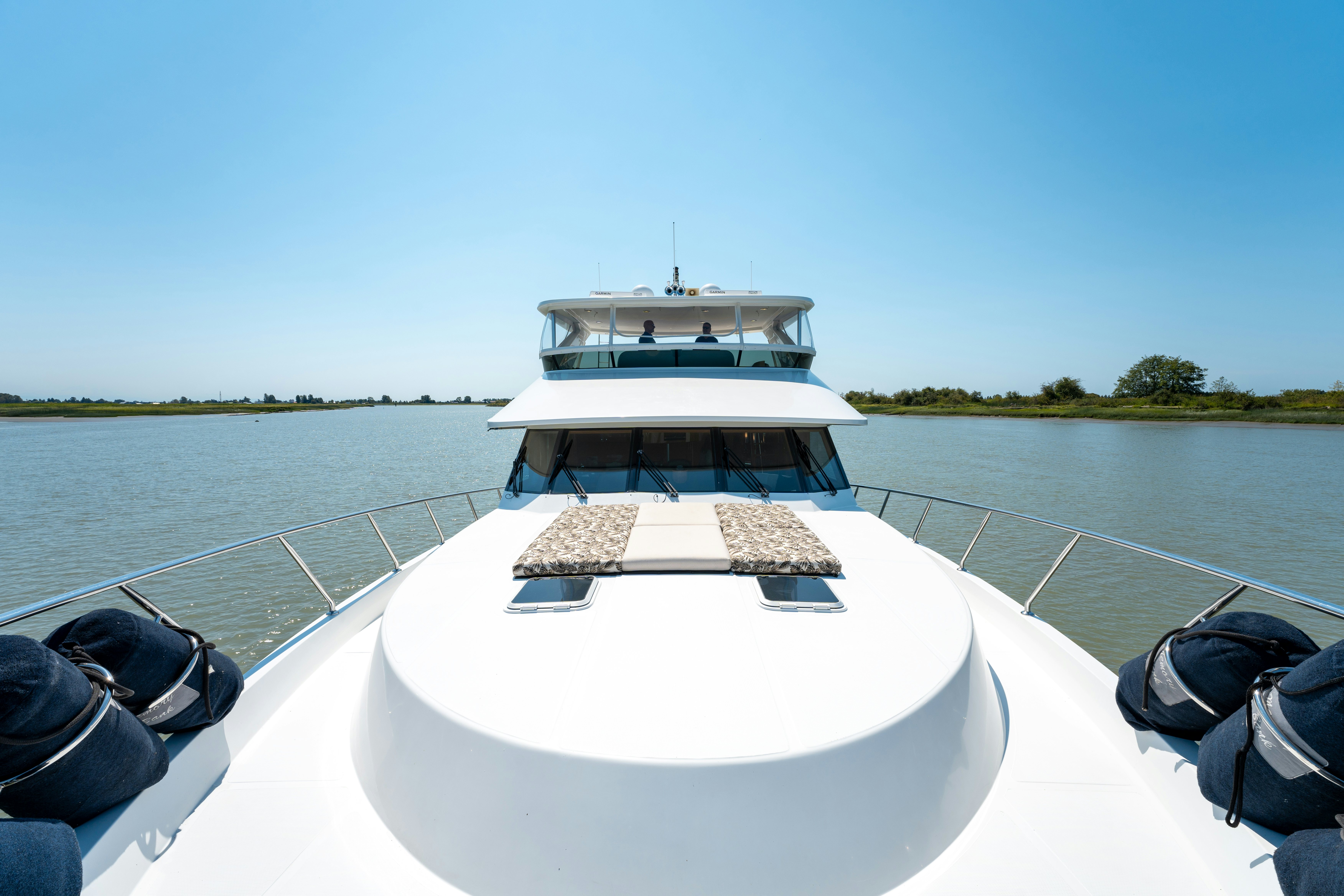 a boat on the water aboard MEMORY BANK Yacht for Sale