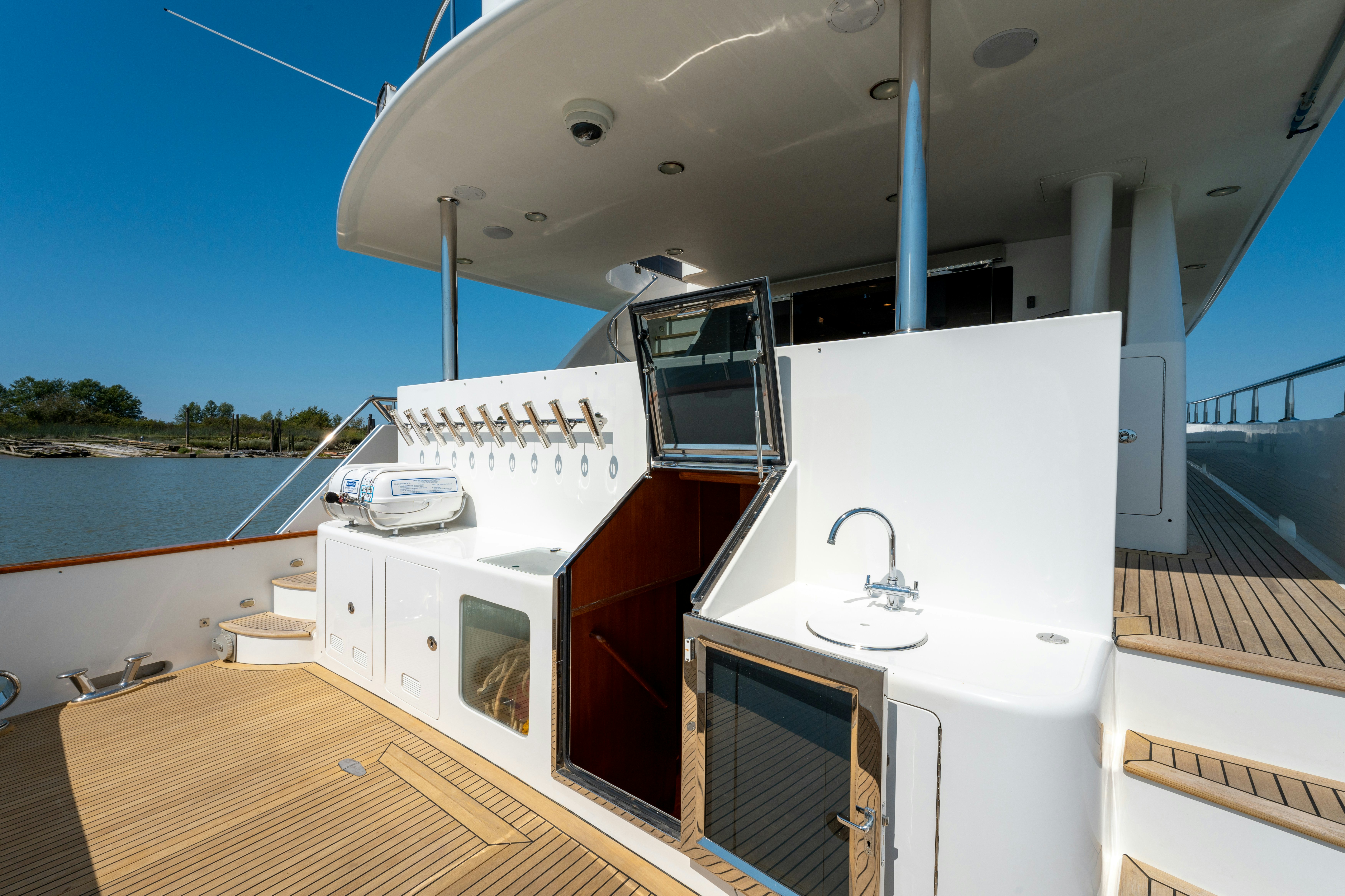 a boat on the water aboard MEMORY BANK Yacht for Sale