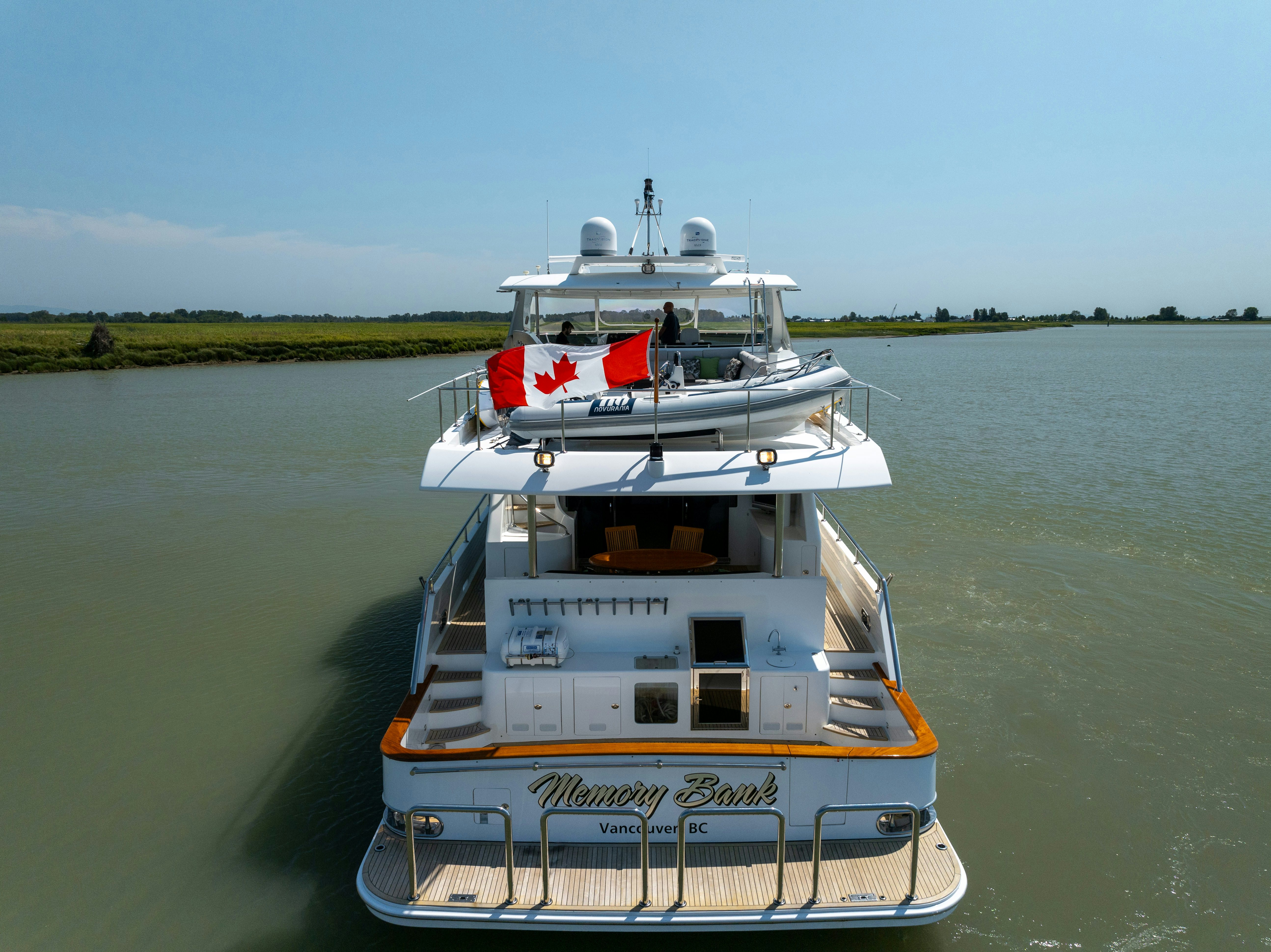 a boat on the water aboard MEMORY BANK Yacht for Sale