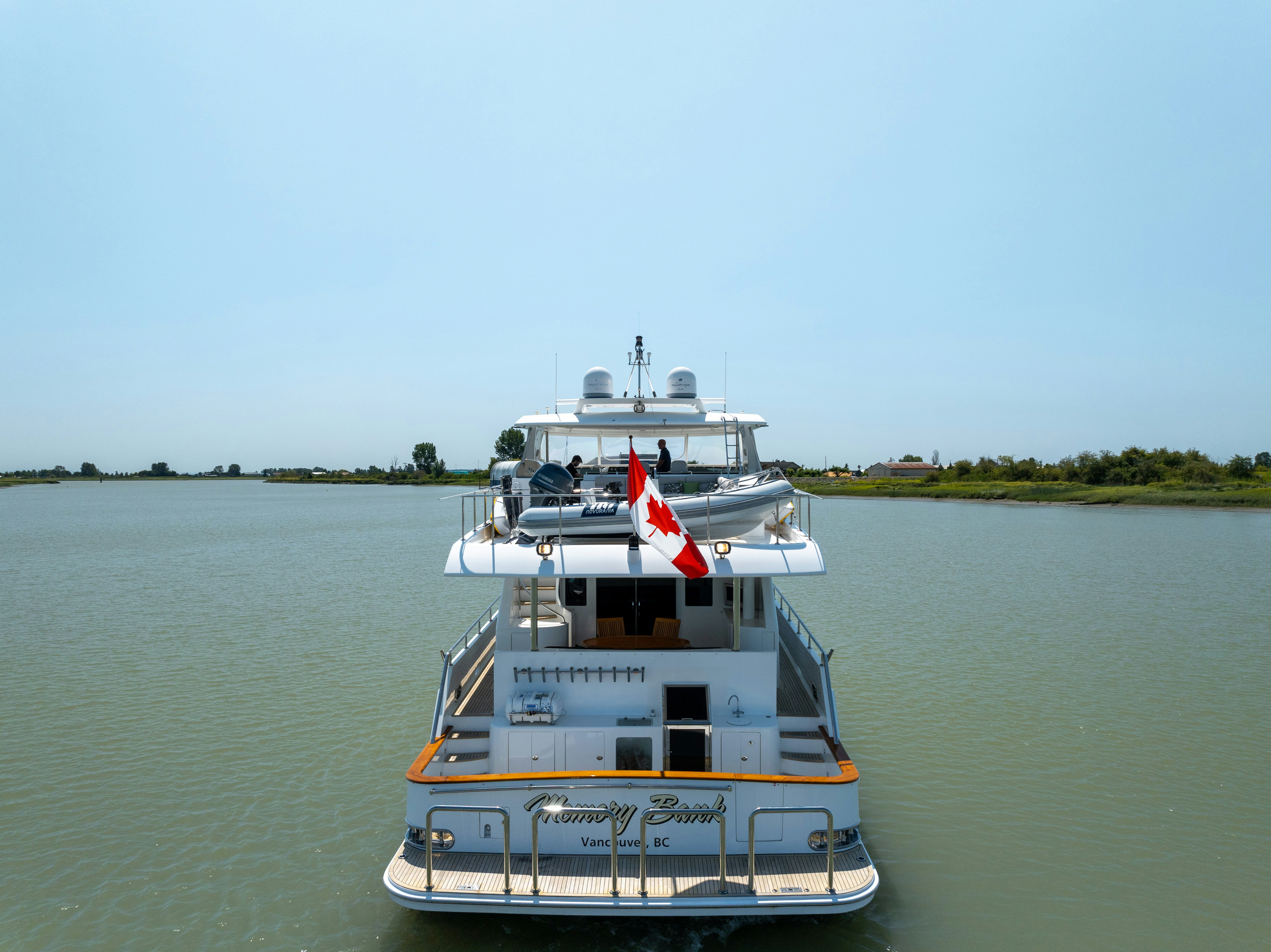 a boat on the water aboard MEMORY BANK Yacht for Sale