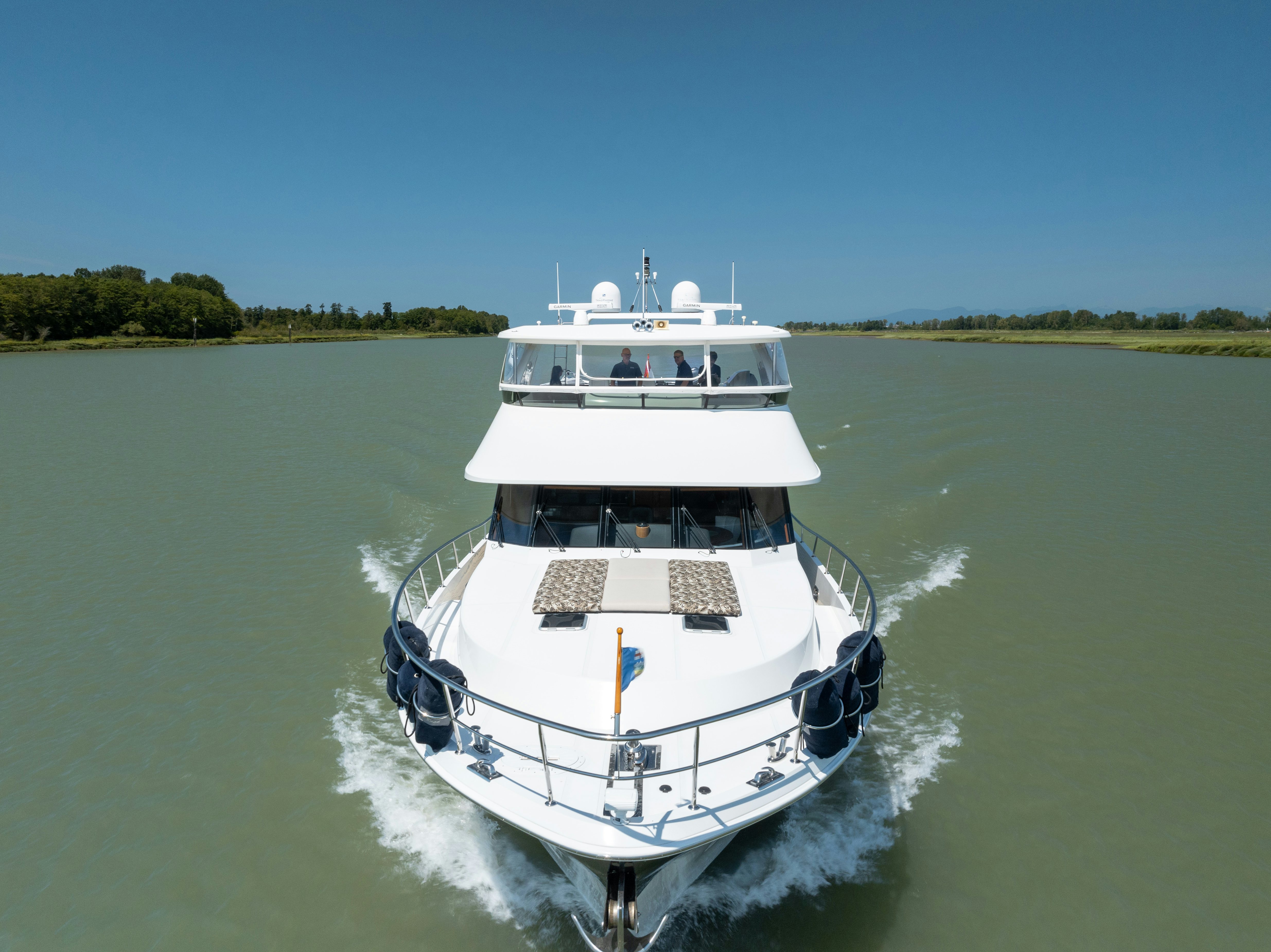 a boat on the water aboard MEMORY BANK Yacht for Sale