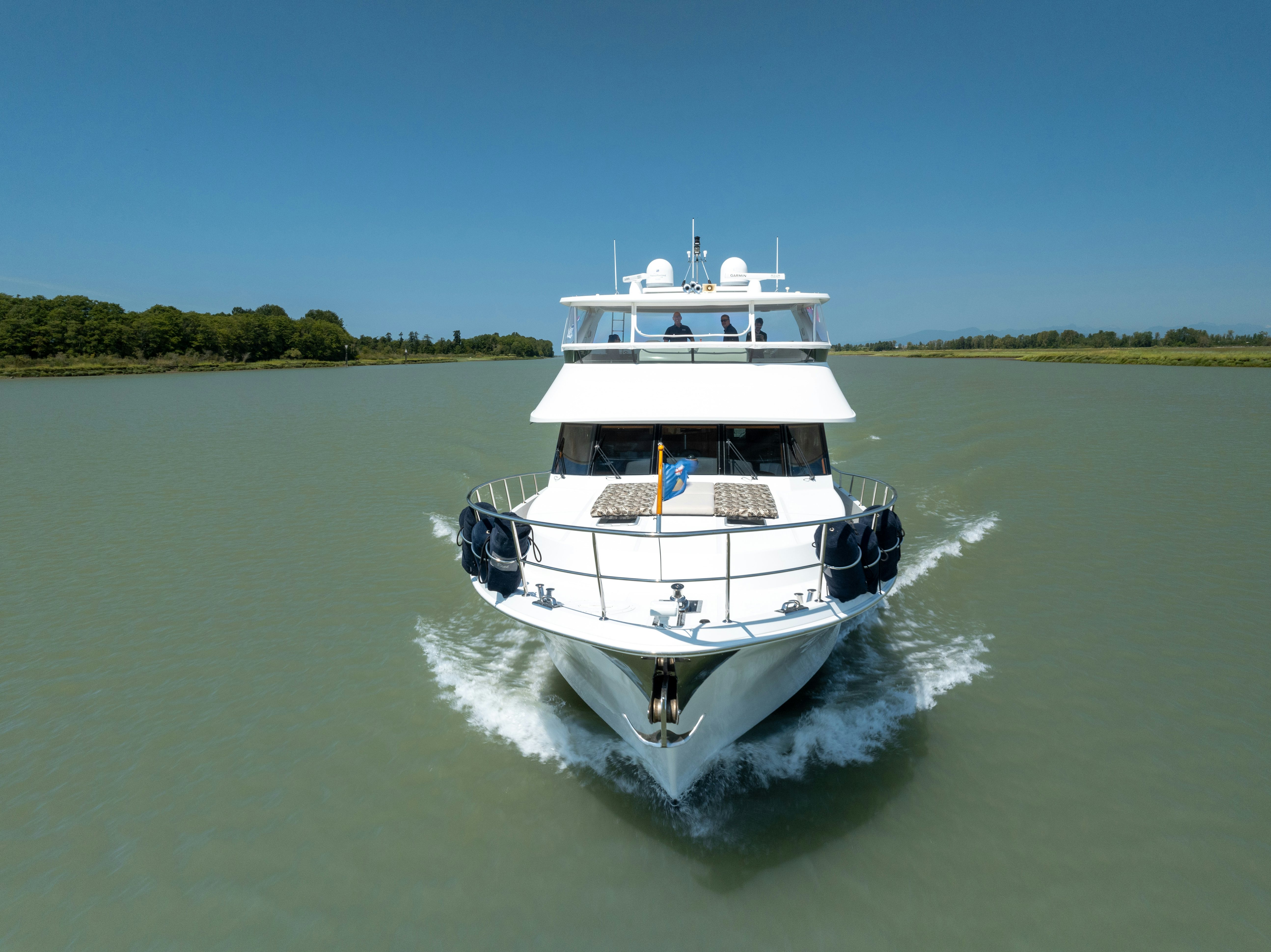 a boat on the water aboard MEMORY BANK Yacht for Sale