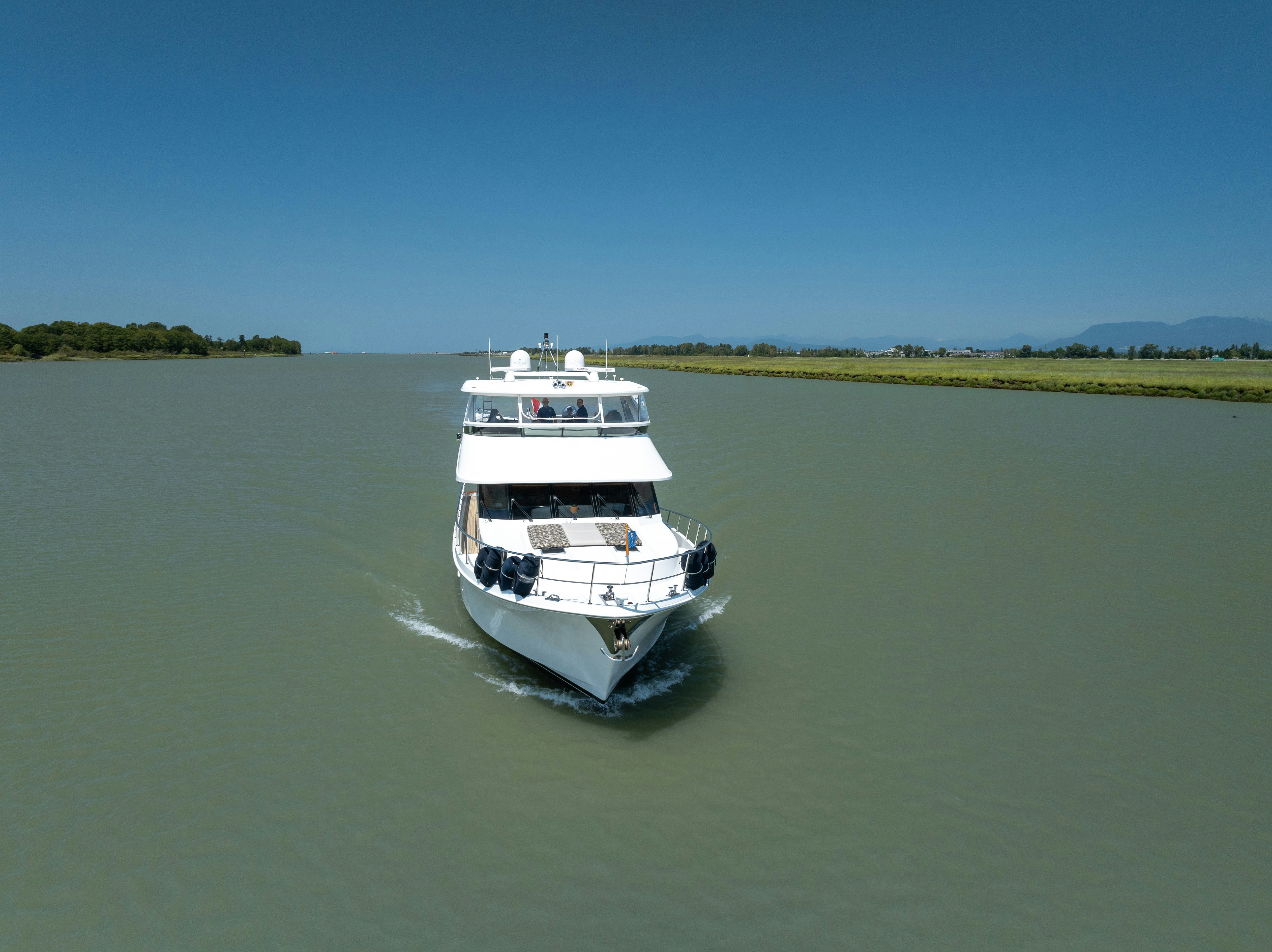 a boat on the water aboard MEMORY BANK Yacht for Sale