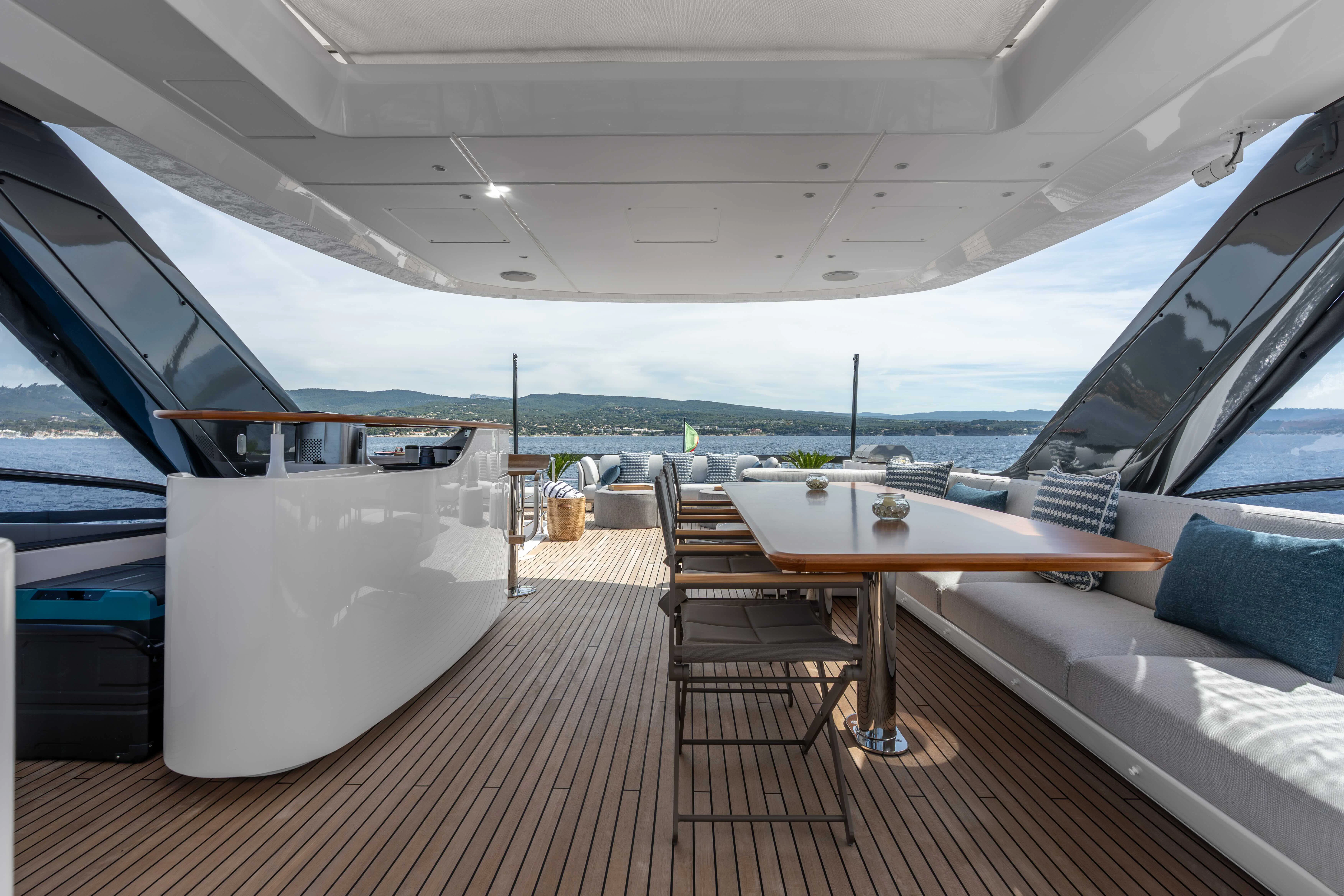 a boat on the water aboard ST JUDE Yacht for Sale
