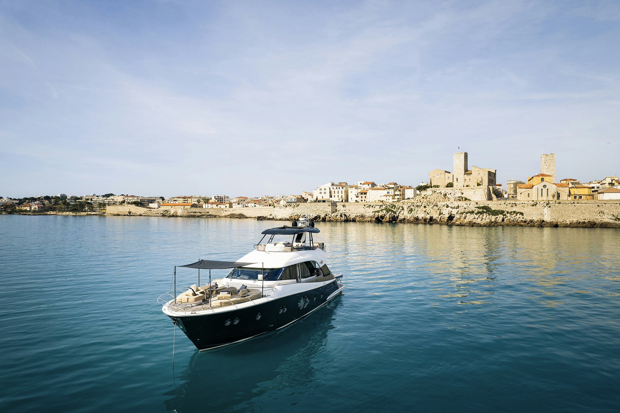 a boat on the water aboard CRAZY DIAMOND Yacht for Sale