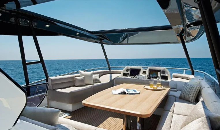 a boat on the water aboard CRAZY DIAMOND Yacht for Sale