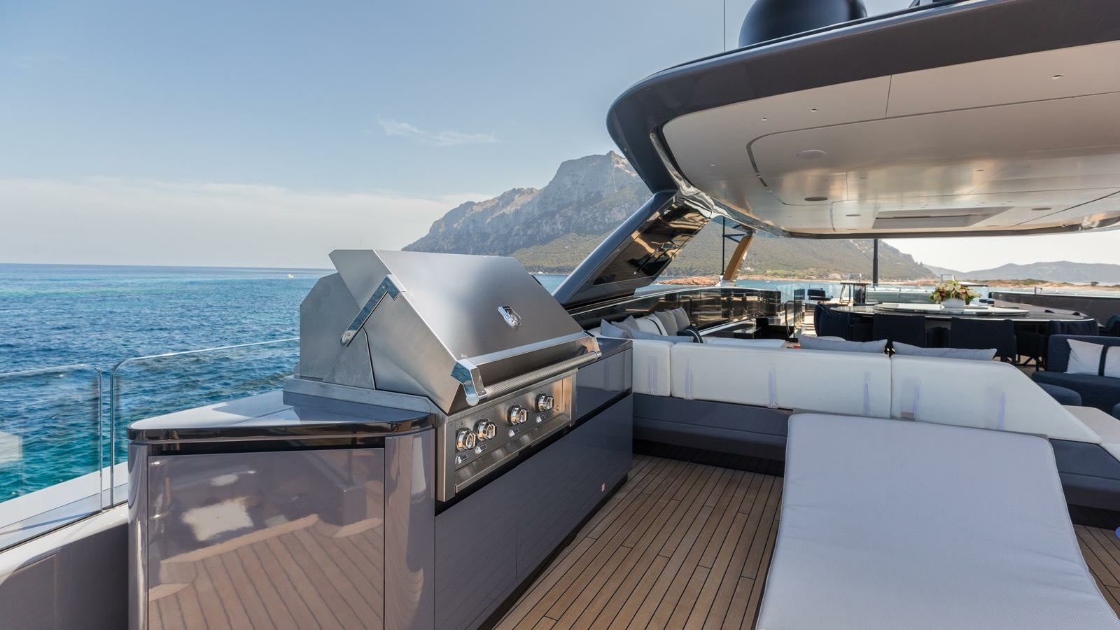 a boat on a boat aboard AKULA Yacht for Charter