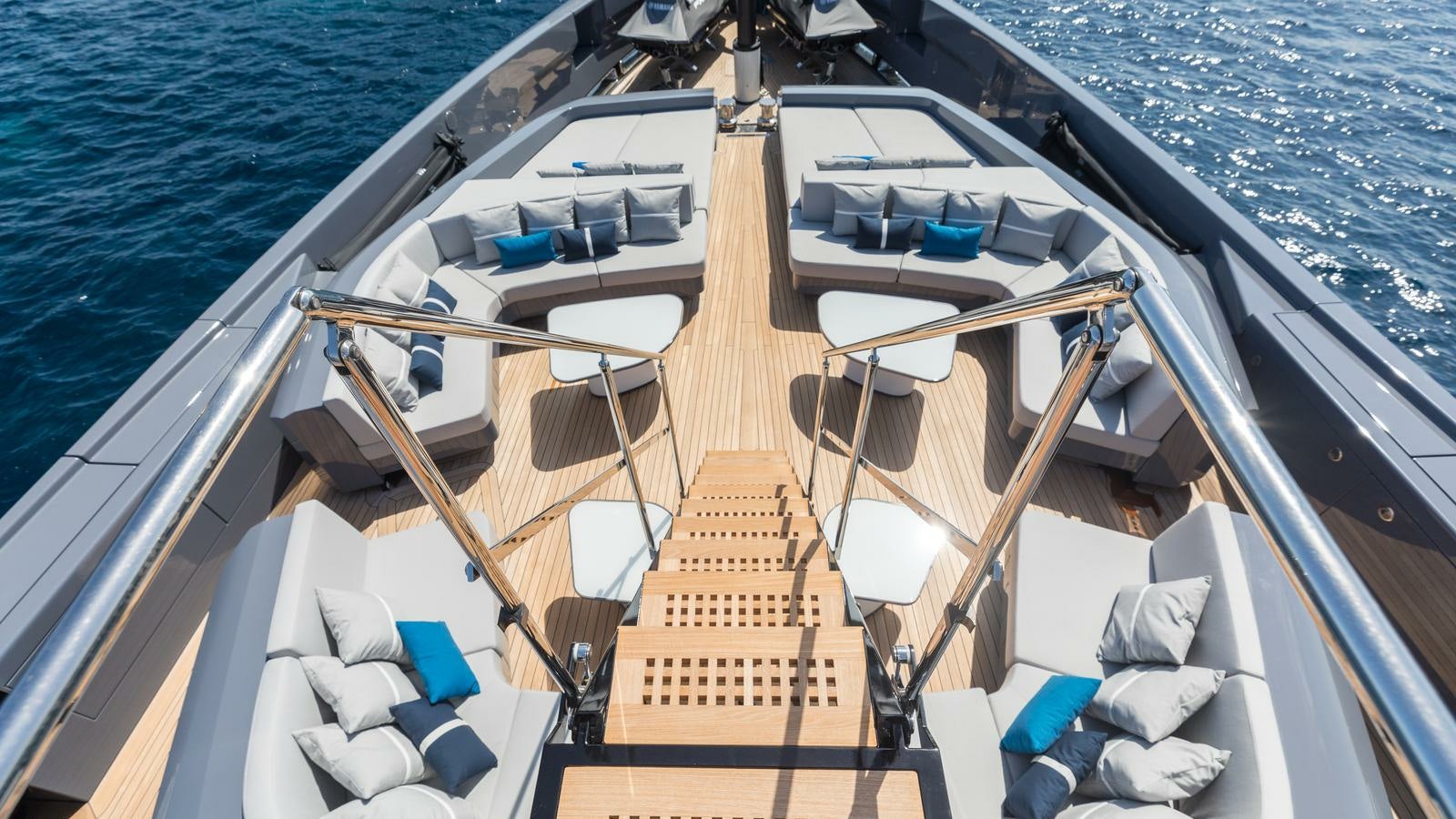 a boat on the water aboard AKULA Yacht for Charter