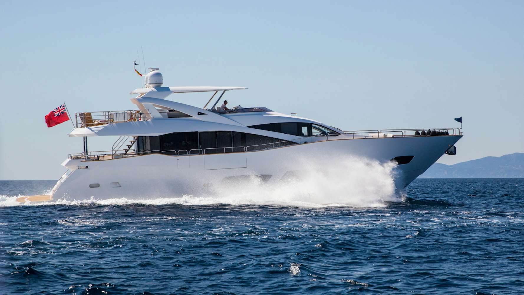 a boat in the water aboard PLAY THE GAME Yacht for Sale