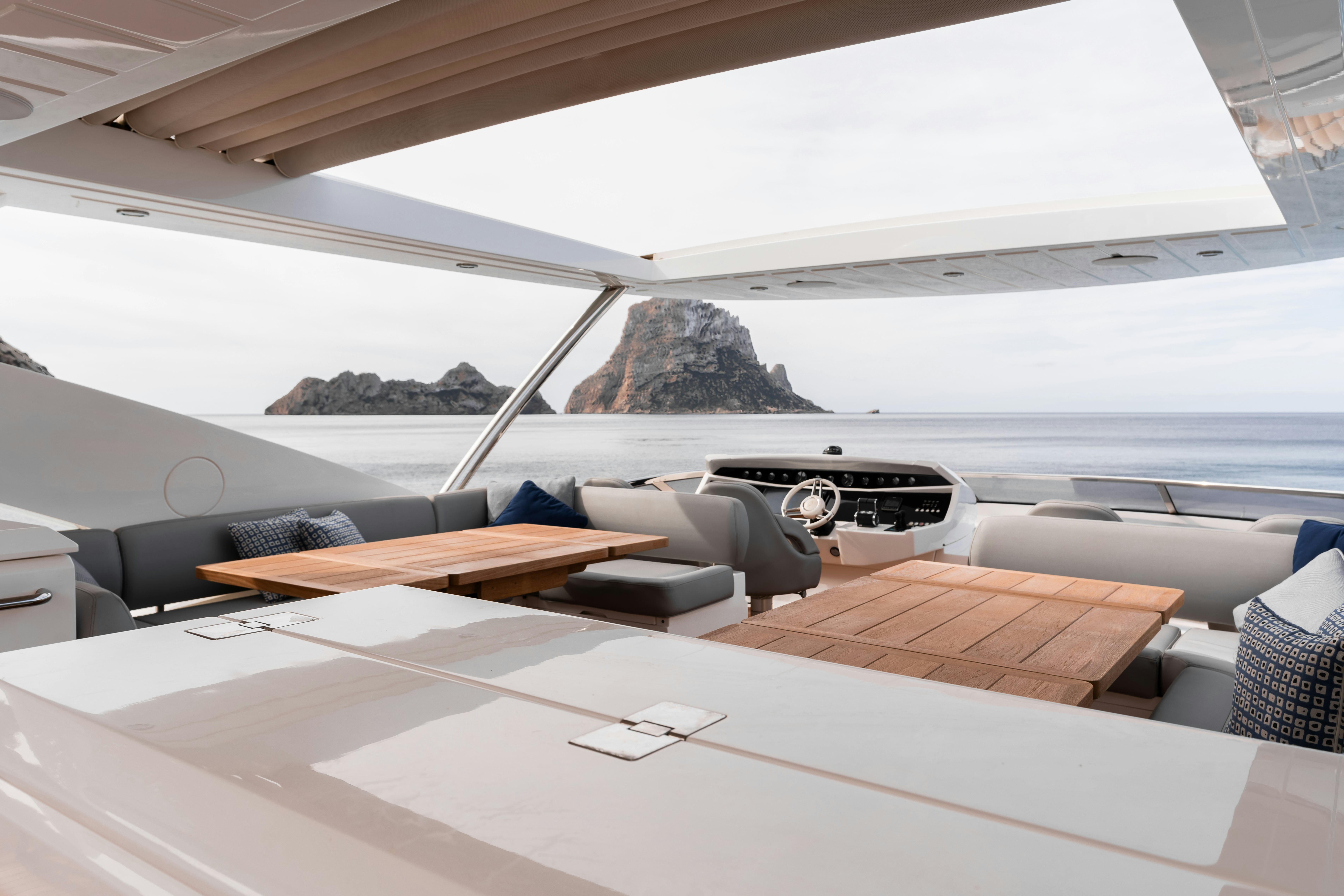 inside of a boat aboard PLAY THE GAME Yacht for Sale