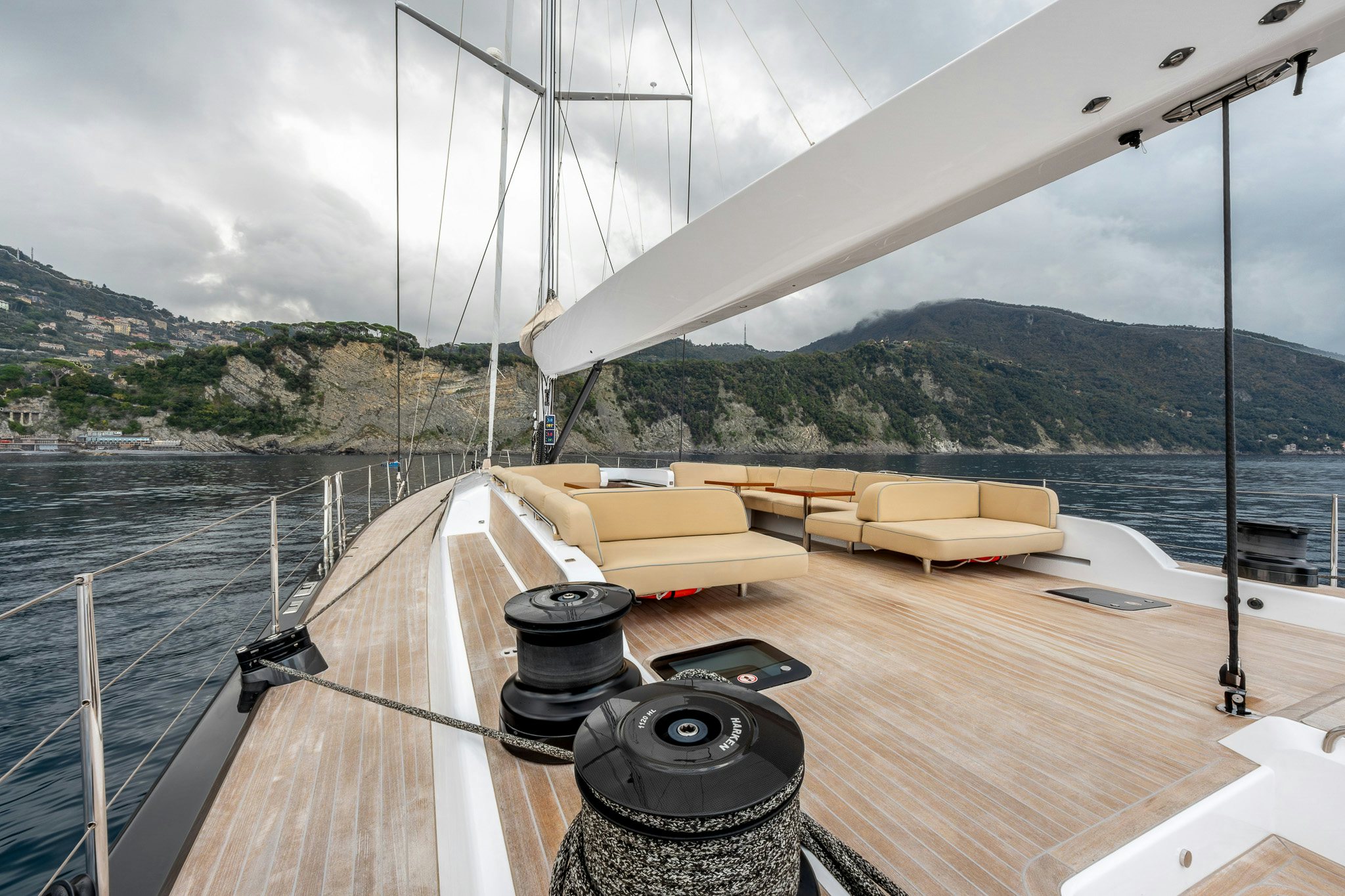 a boat on the water aboard ALIX Yacht for Sale