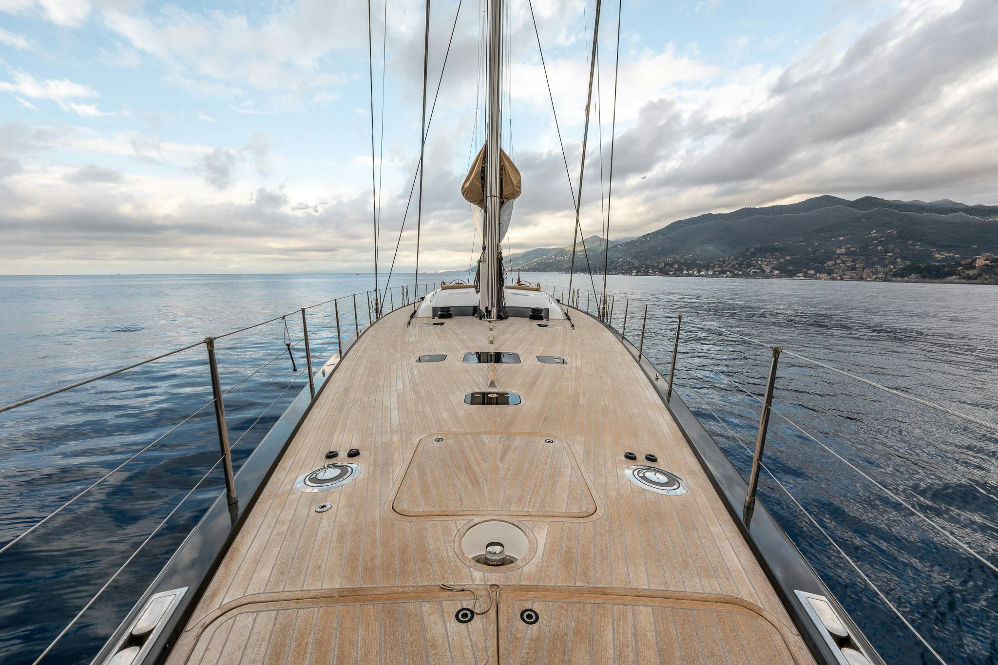 a boat on the water aboard ALIX Yacht for Sale