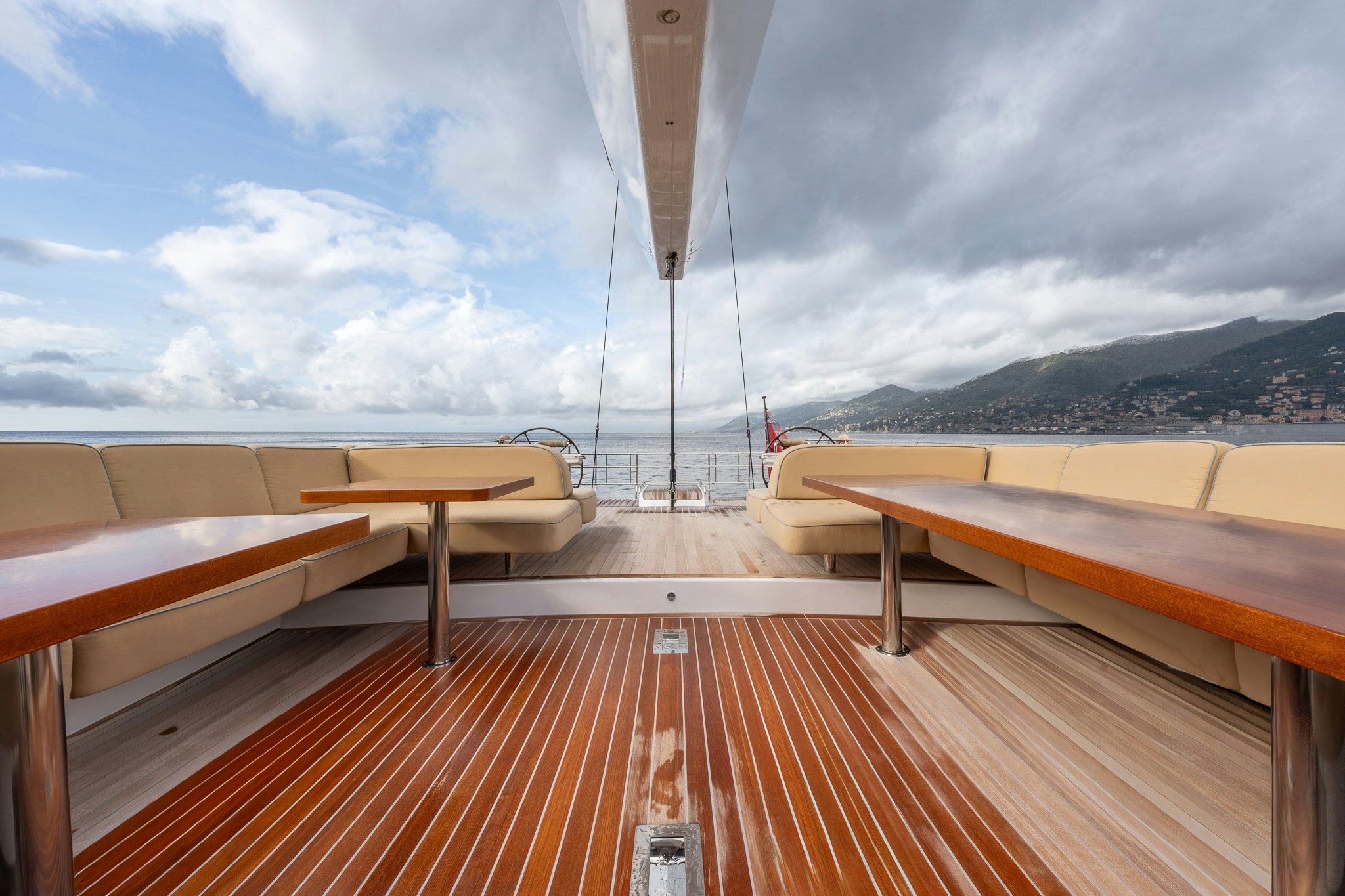 a boat on the water aboard ALIX Yacht for Sale