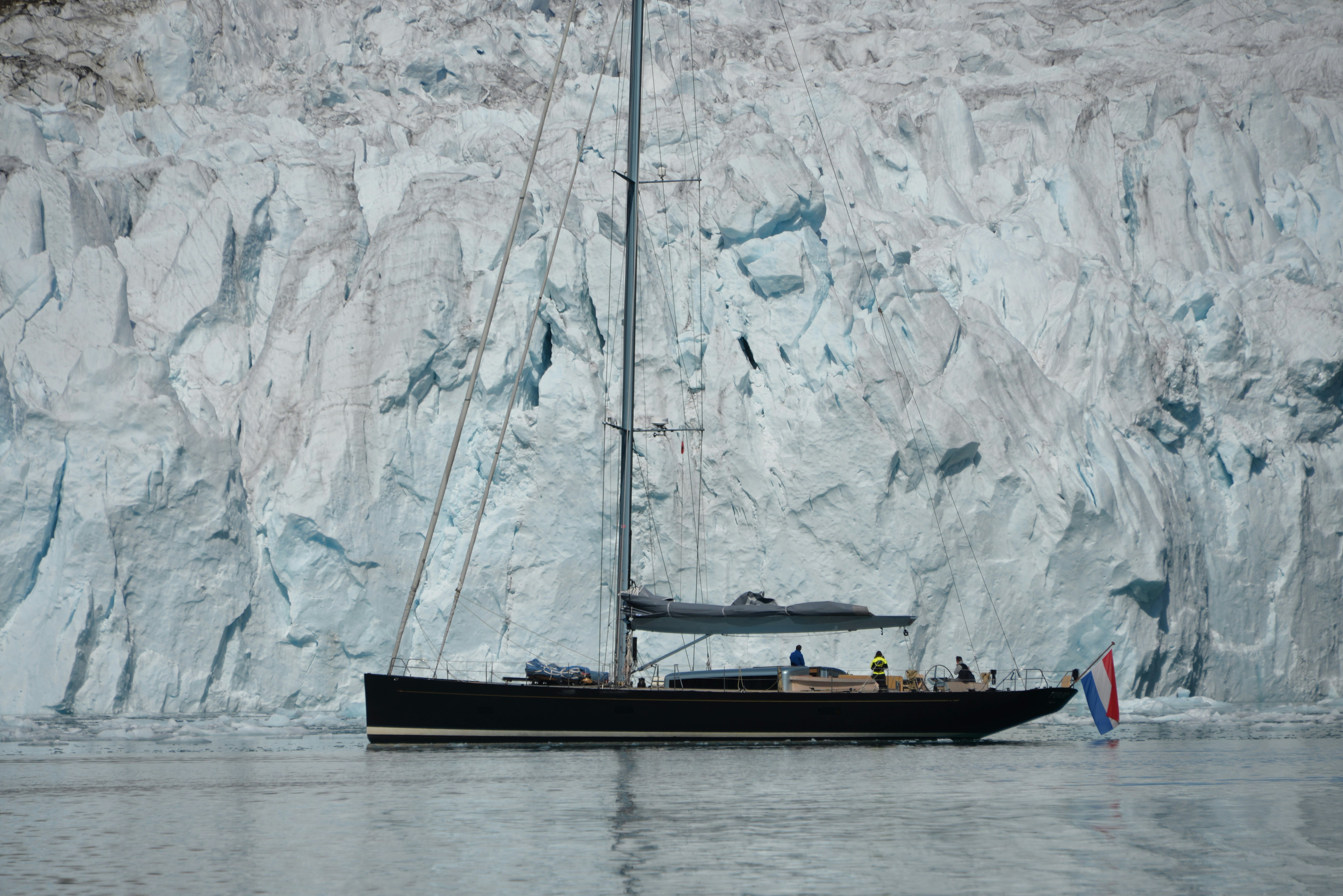a boat in the water aboard TULIP Yacht for Sale