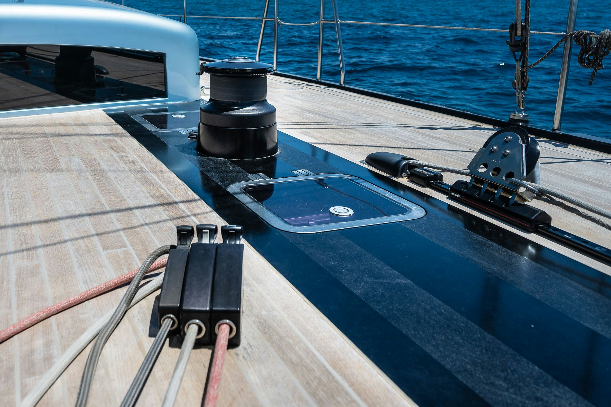 a boat on the water aboard TULIP Yacht for Sale