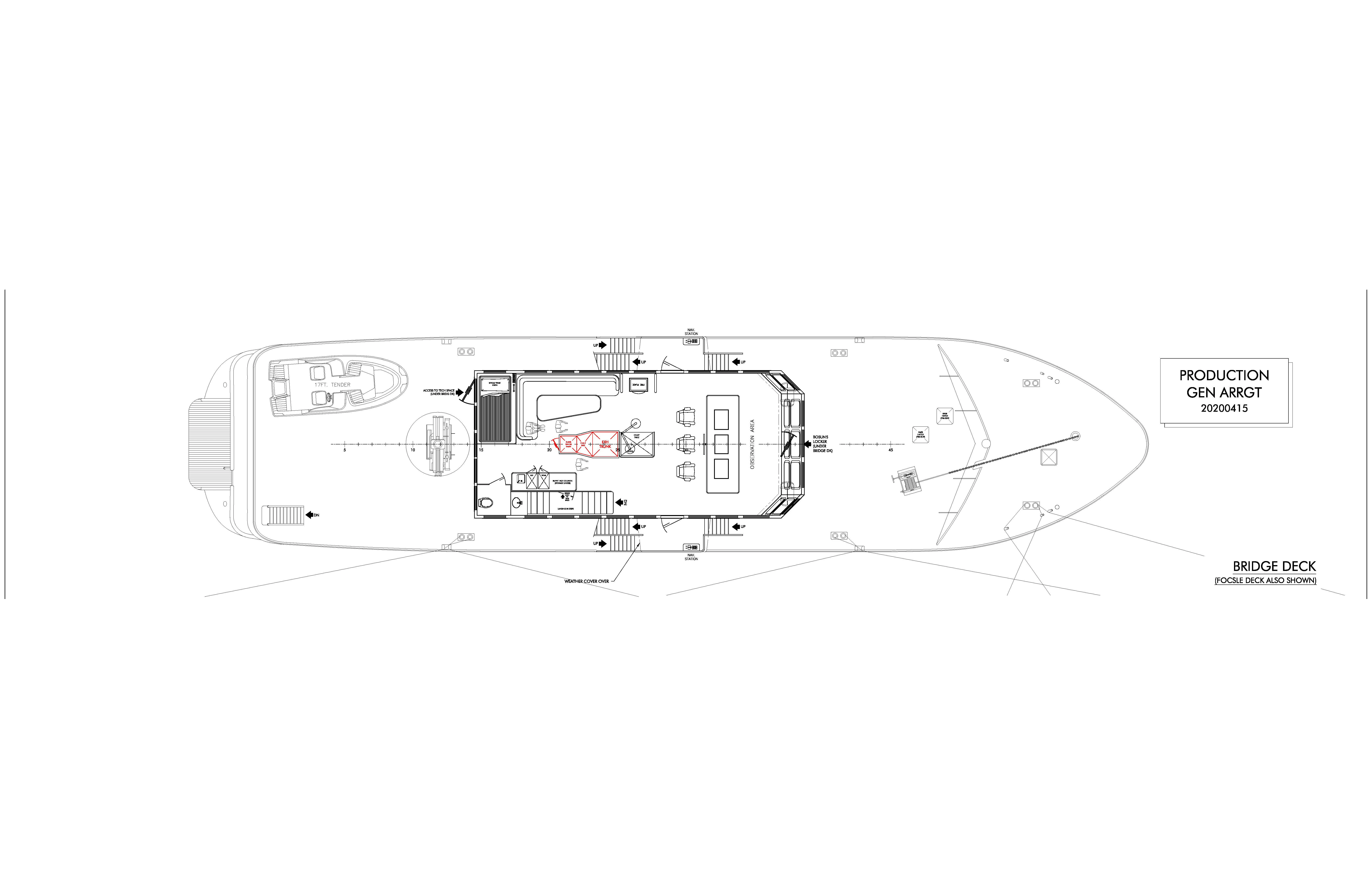 diagram aboard ANNE S PIERCE Yacht for Sale