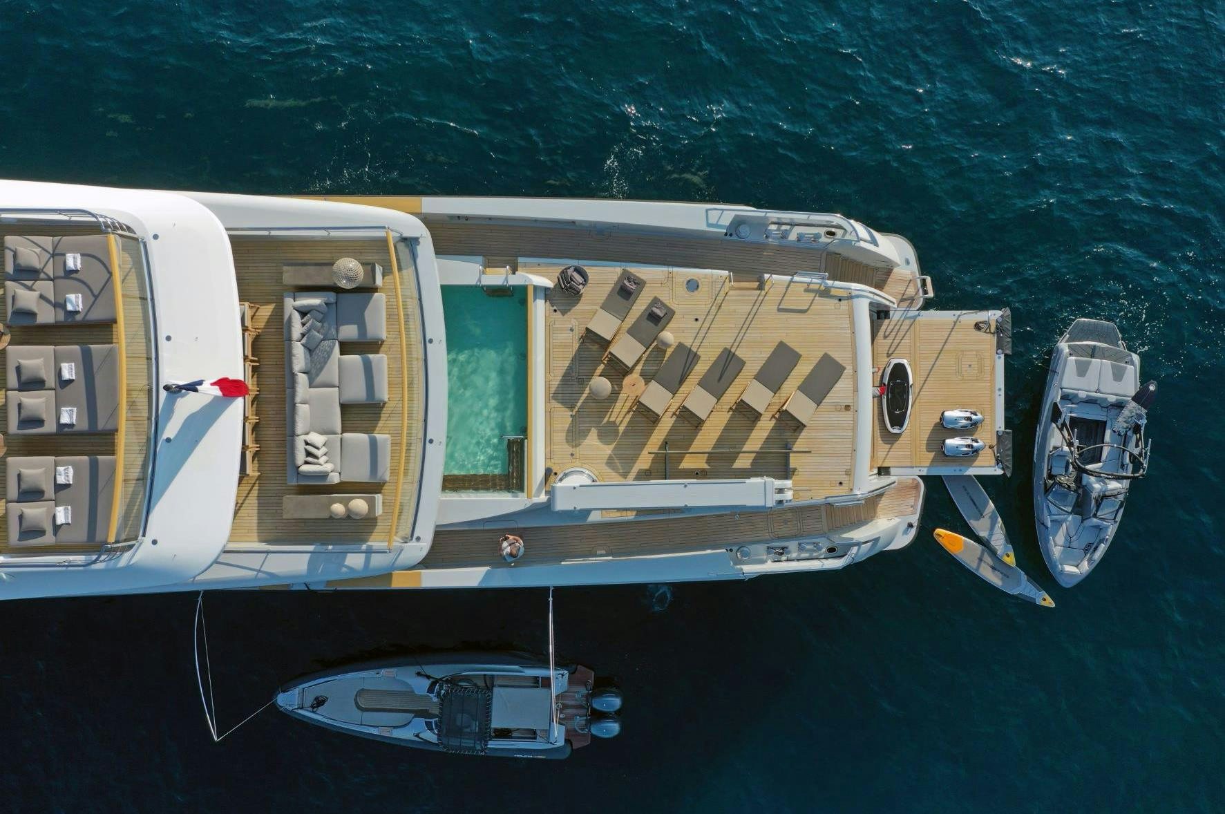 a boat on the water aboard X Yacht for Sale
