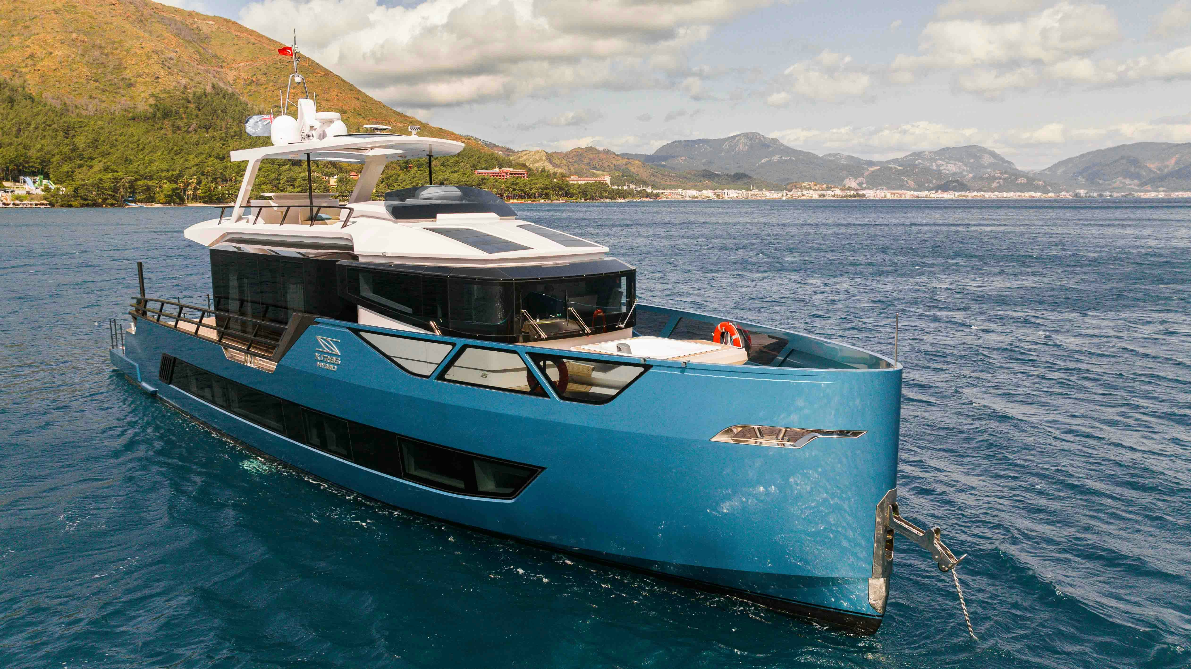 a boat on the water aboard NB 202 Yacht for Sale