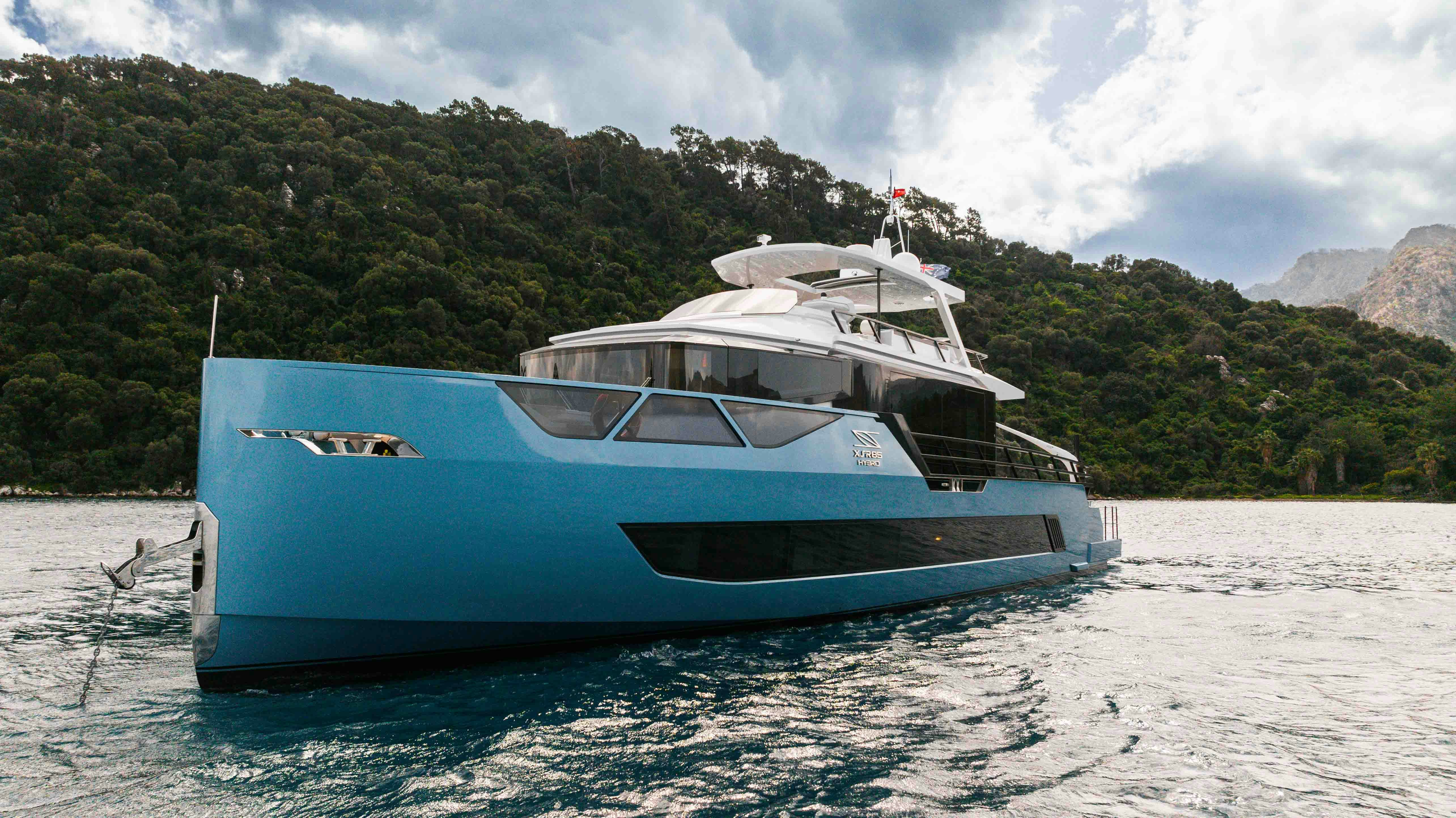a boat on the water aboard NB 202 Yacht for Sale