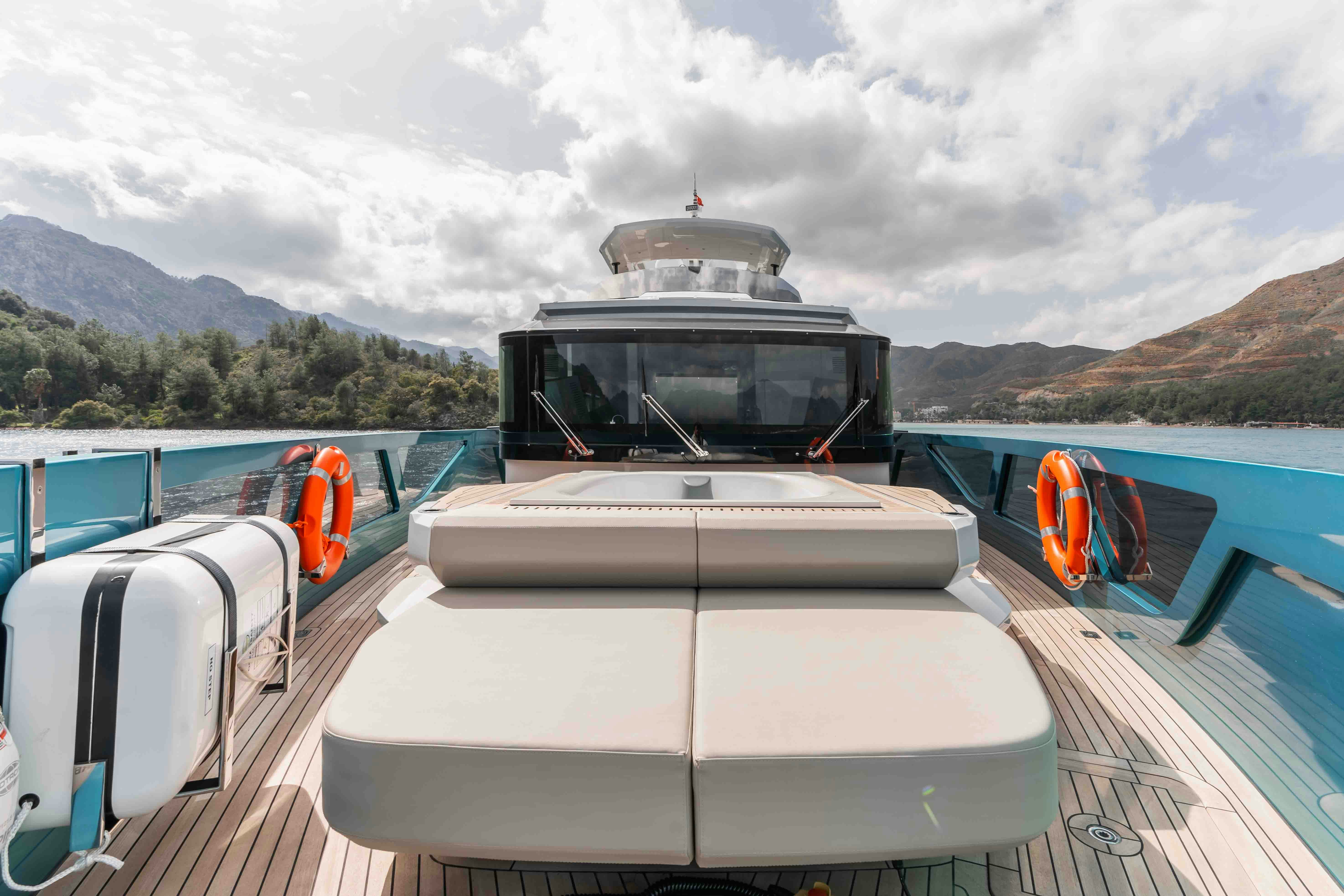 a boat on the water aboard NB 202 Yacht for Sale