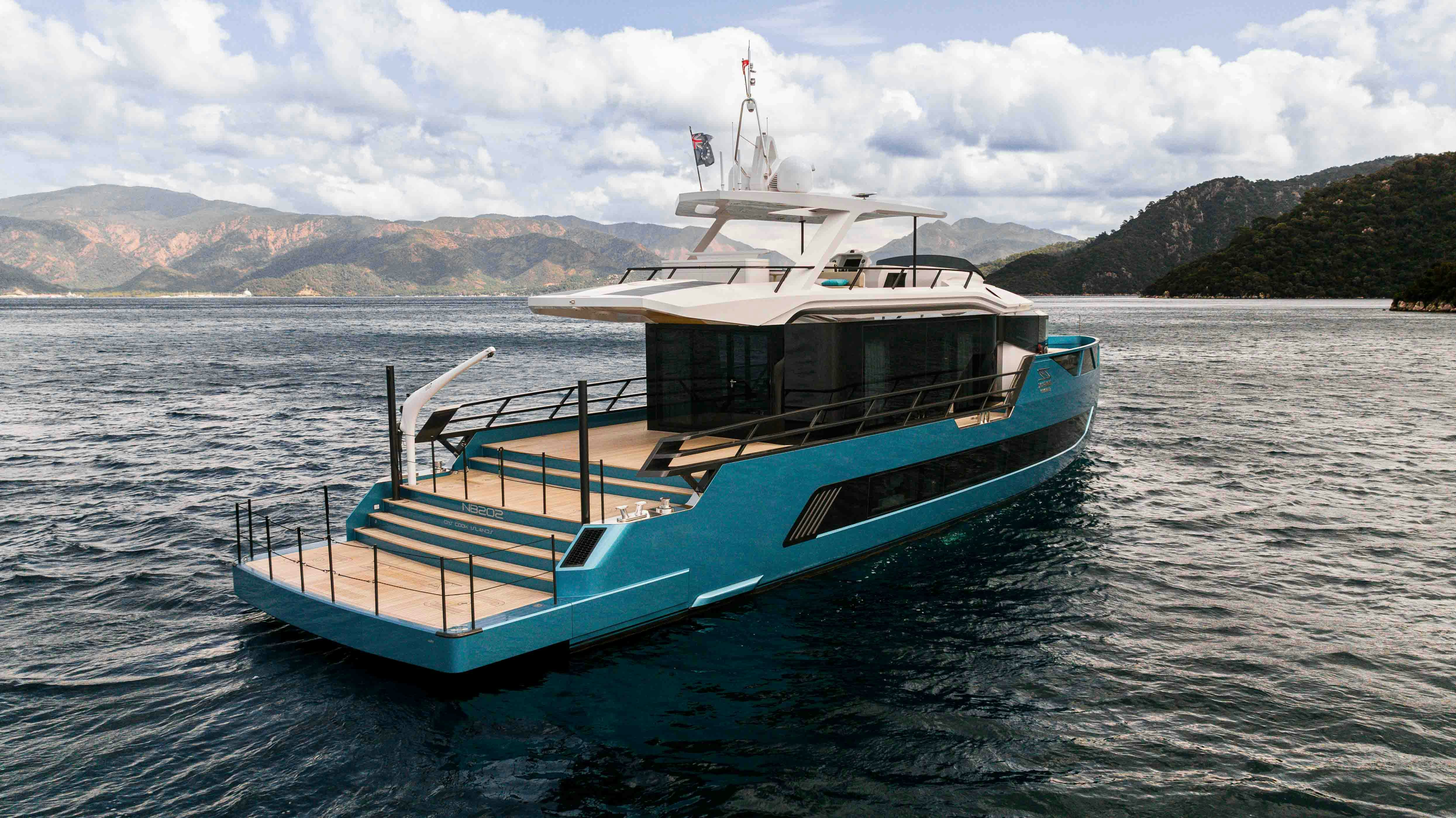 a boat in the water aboard NB 202 Yacht for Sale