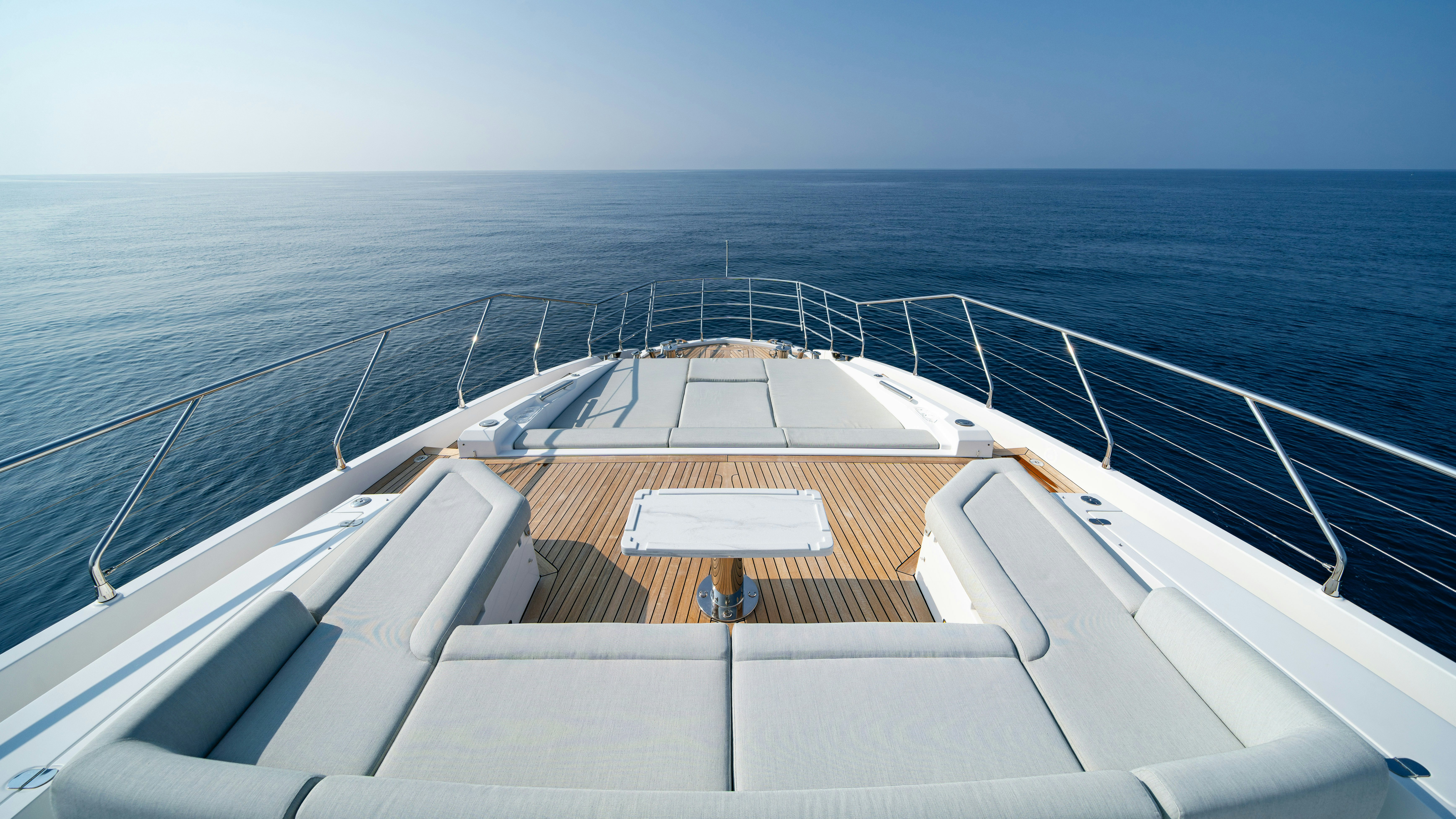 a boat on the water aboard CHILLIN’ Yacht for Sale