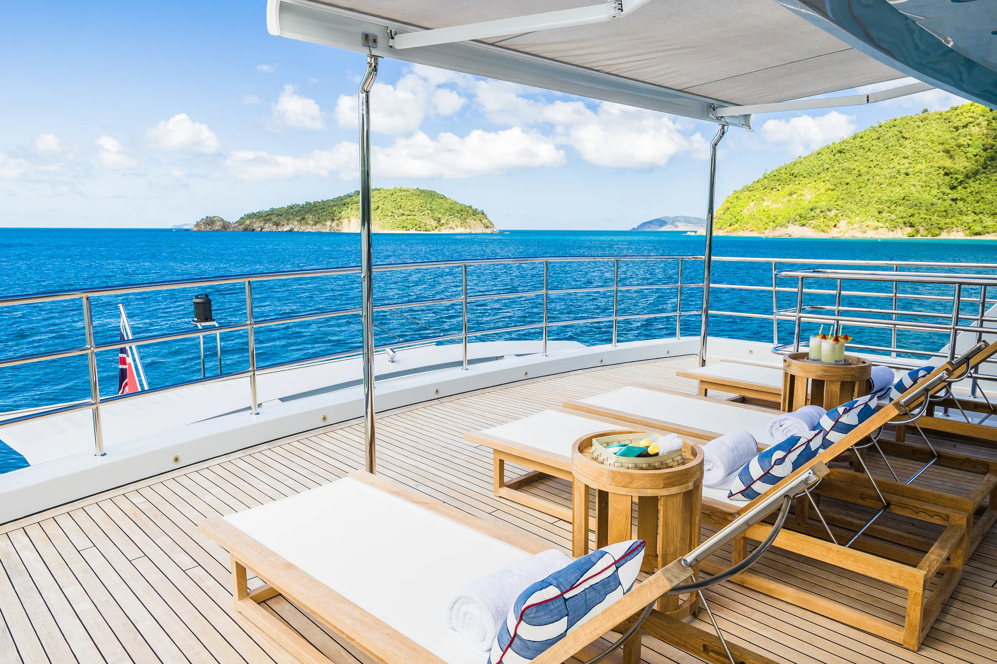 a boat on the water aboard AVALON Yacht for Charter
