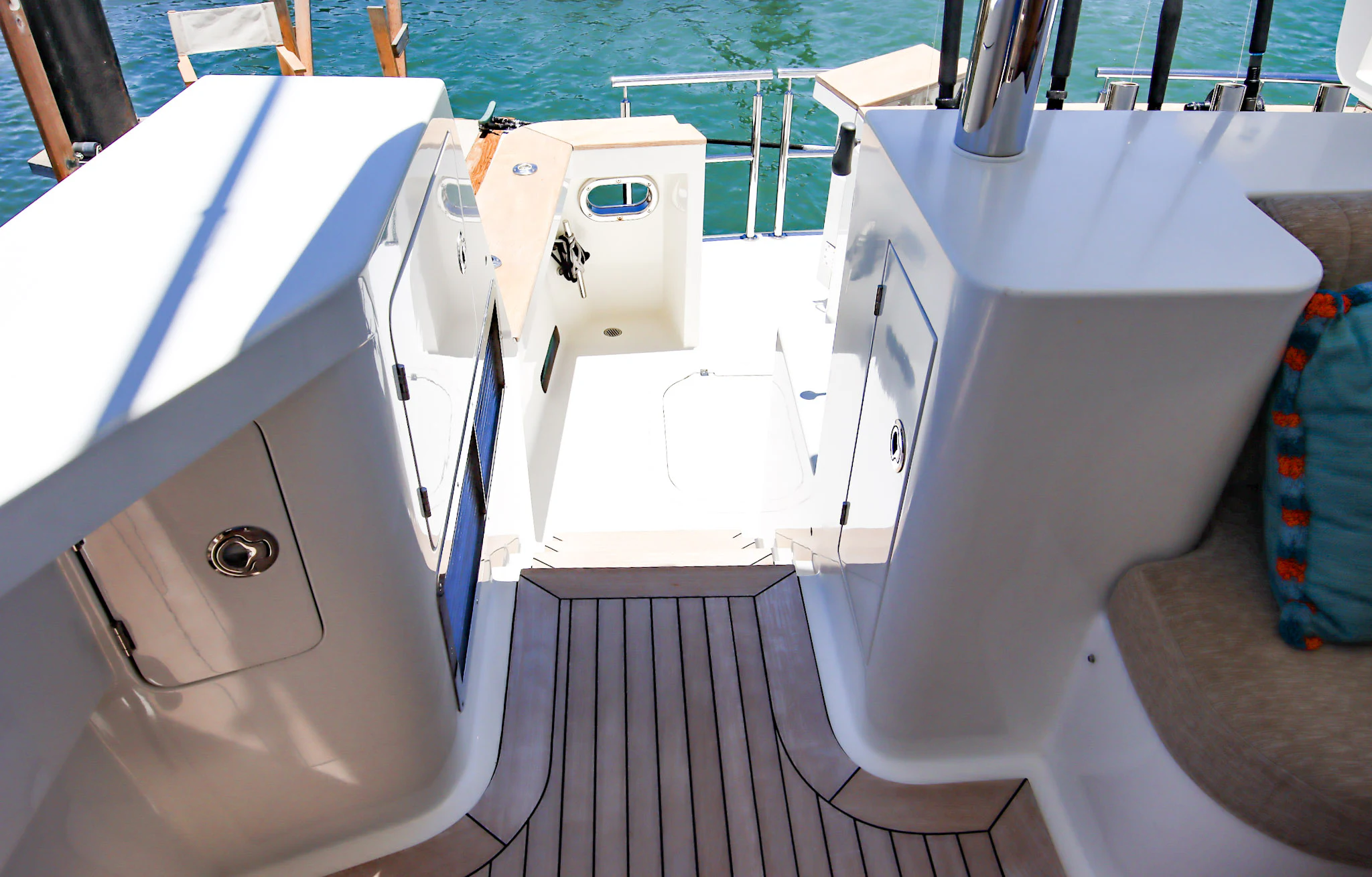 a boat with a large white sail aboard MARDIOSA Yacht for Sale