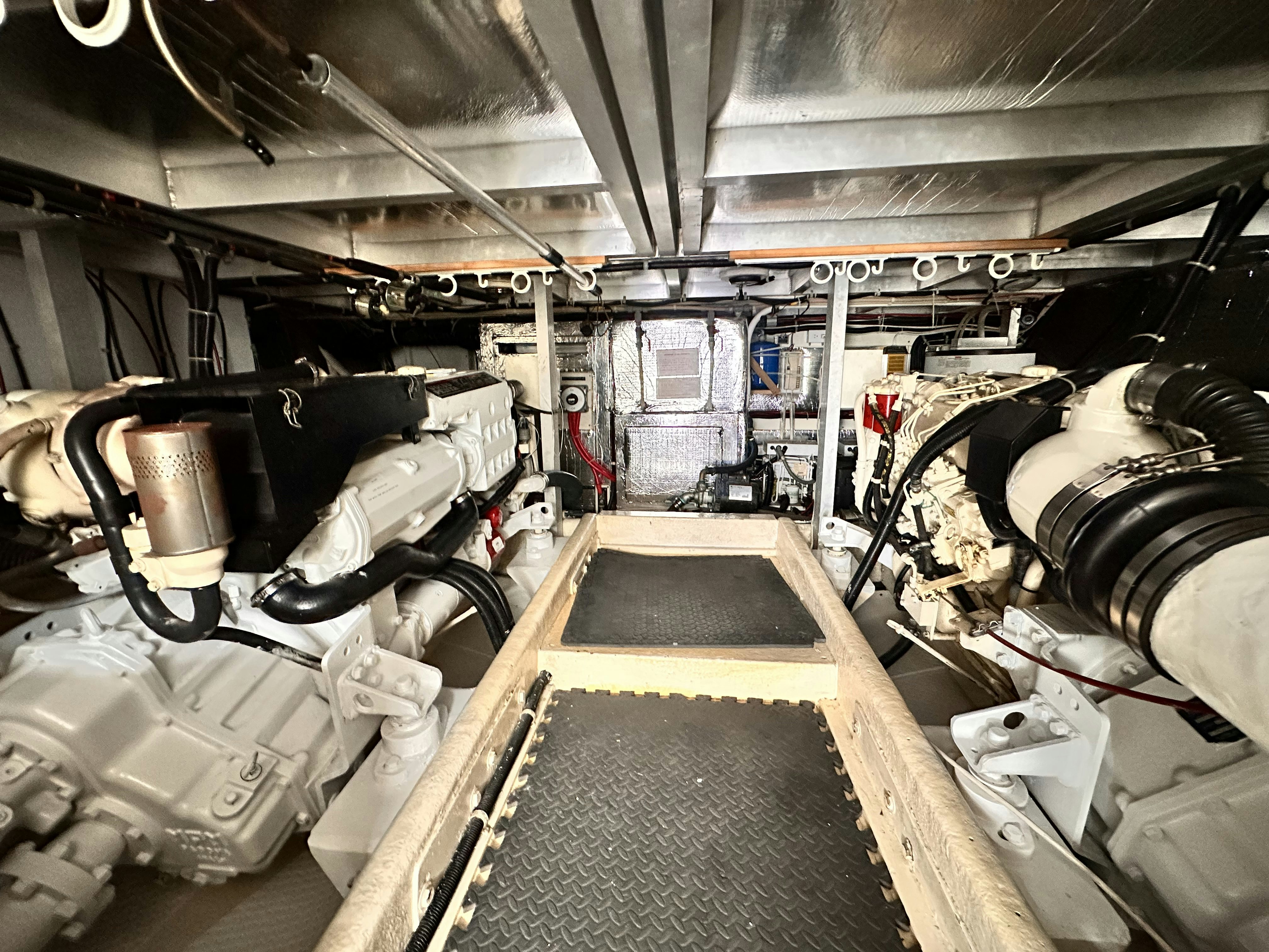 a large factory with machinery aboard BARKRUISER Yacht for Sale