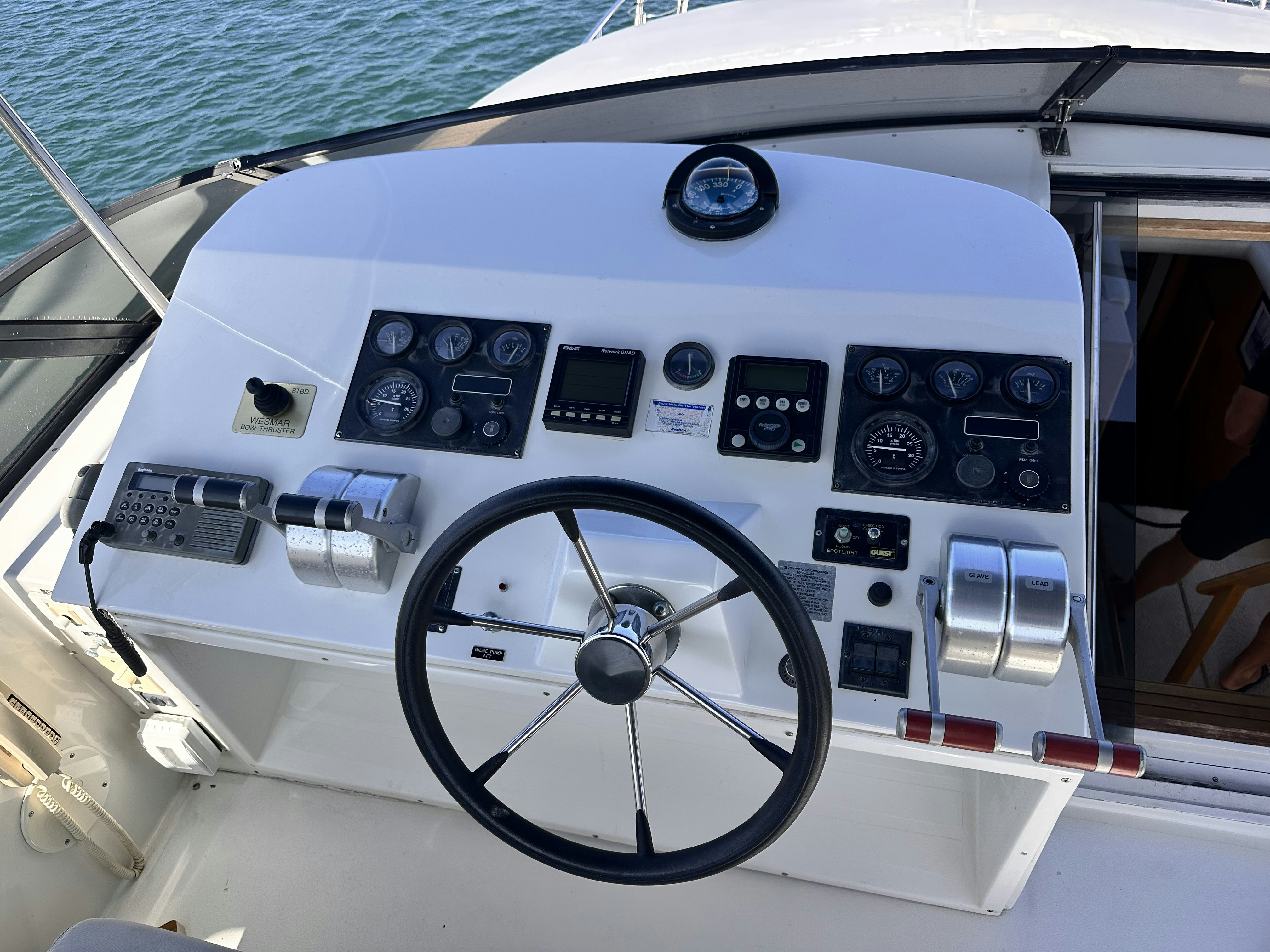 a machine with buttons and dials aboard BARKRUISER Yacht for Sale