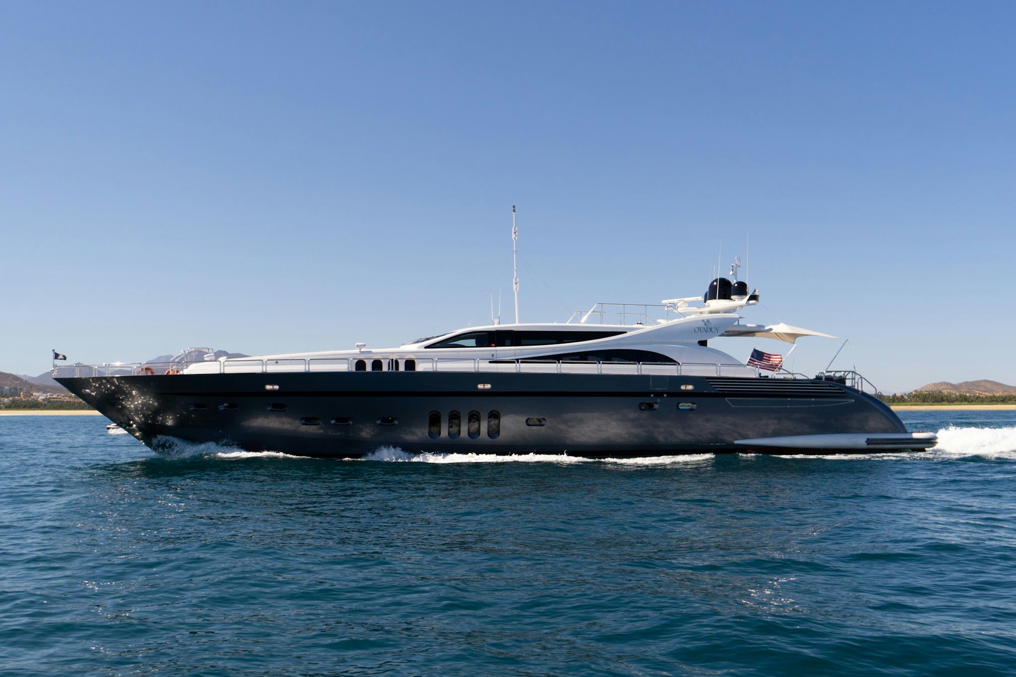 a boat on the water aboard GO Yacht for Sale