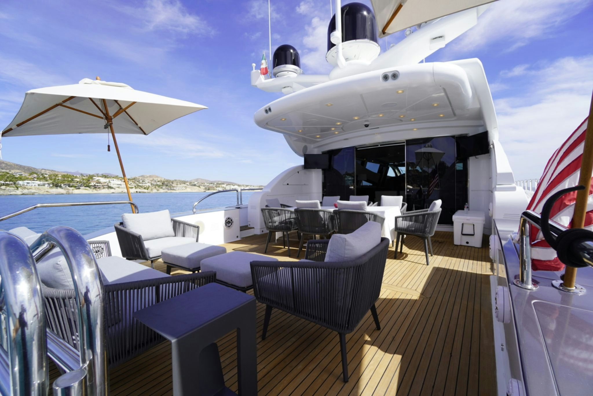 a boat on the water aboard GO Yacht for Sale