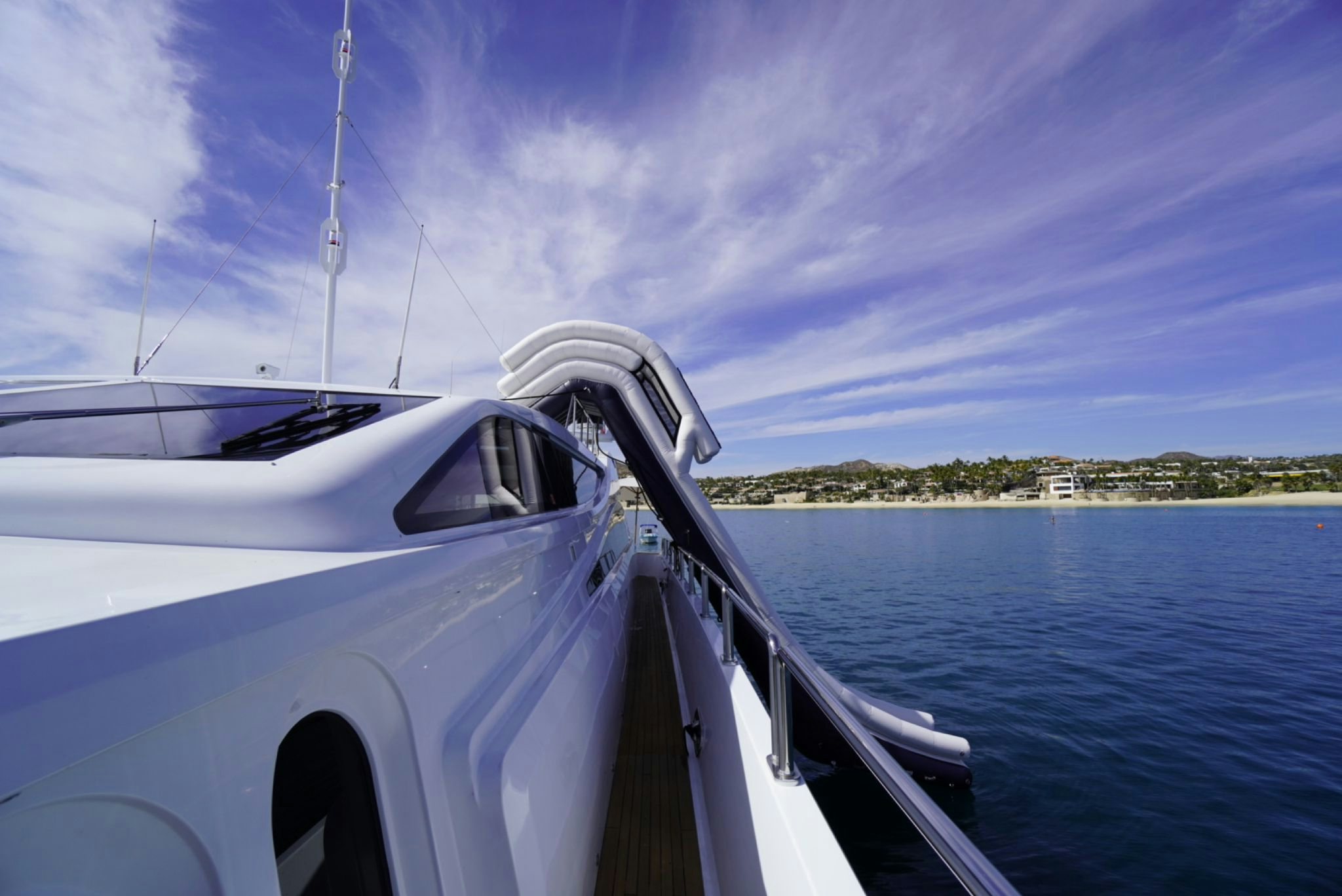 a boat on the water aboard GO Yacht for Sale