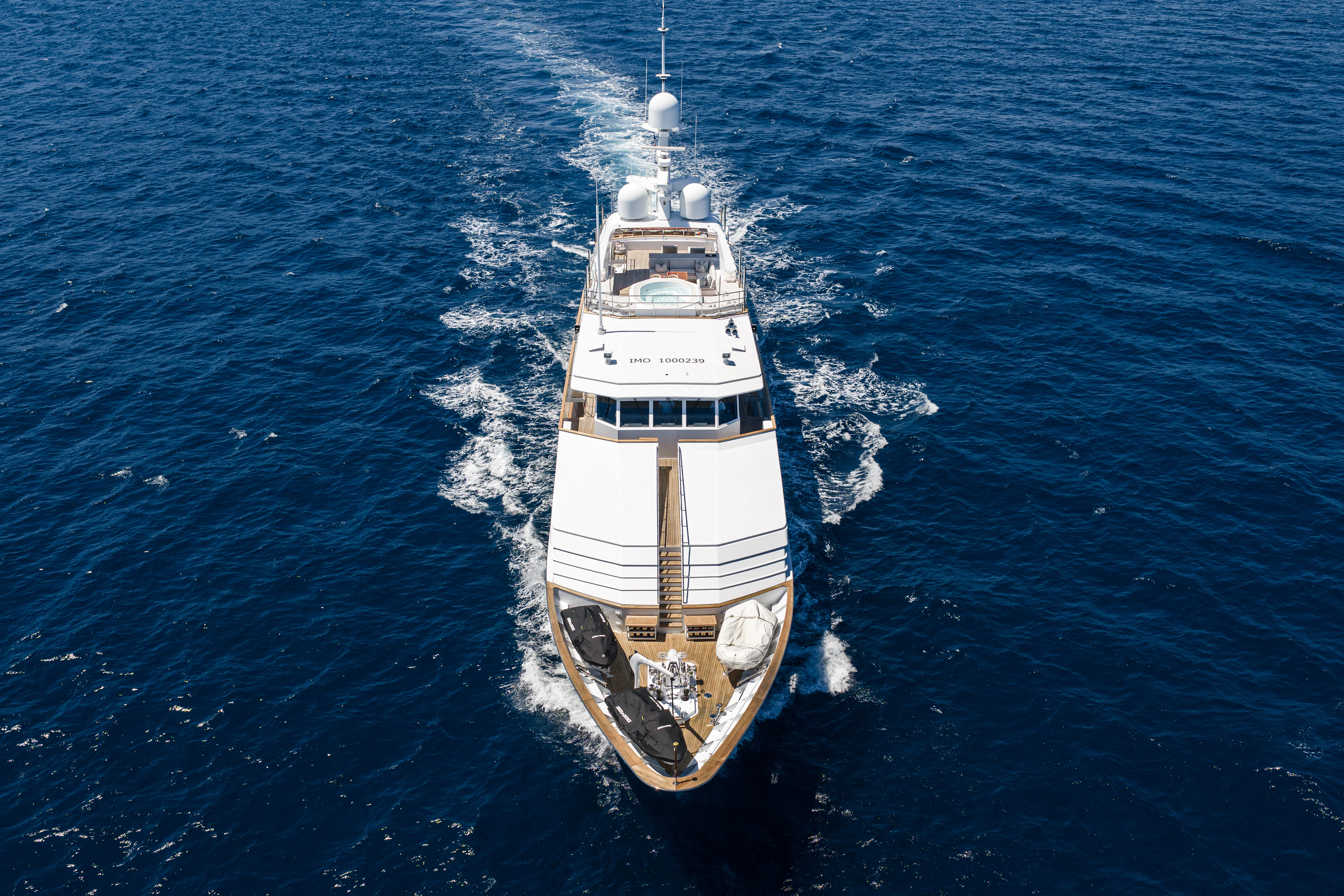 a boat on the water aboard EMERALD Yacht for Sale
