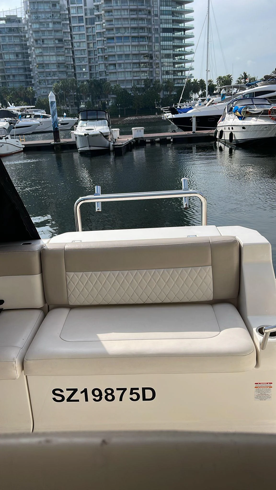 a boat on the water aboard GNARALOO Yacht for Sale