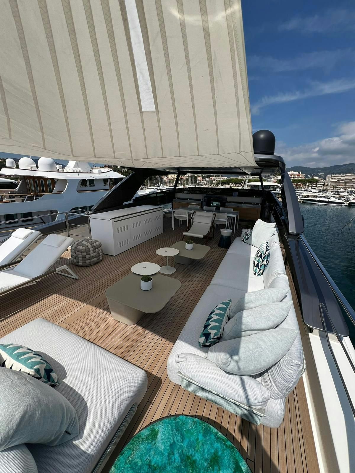 a boat on the water aboard MAREA Yacht for Sale