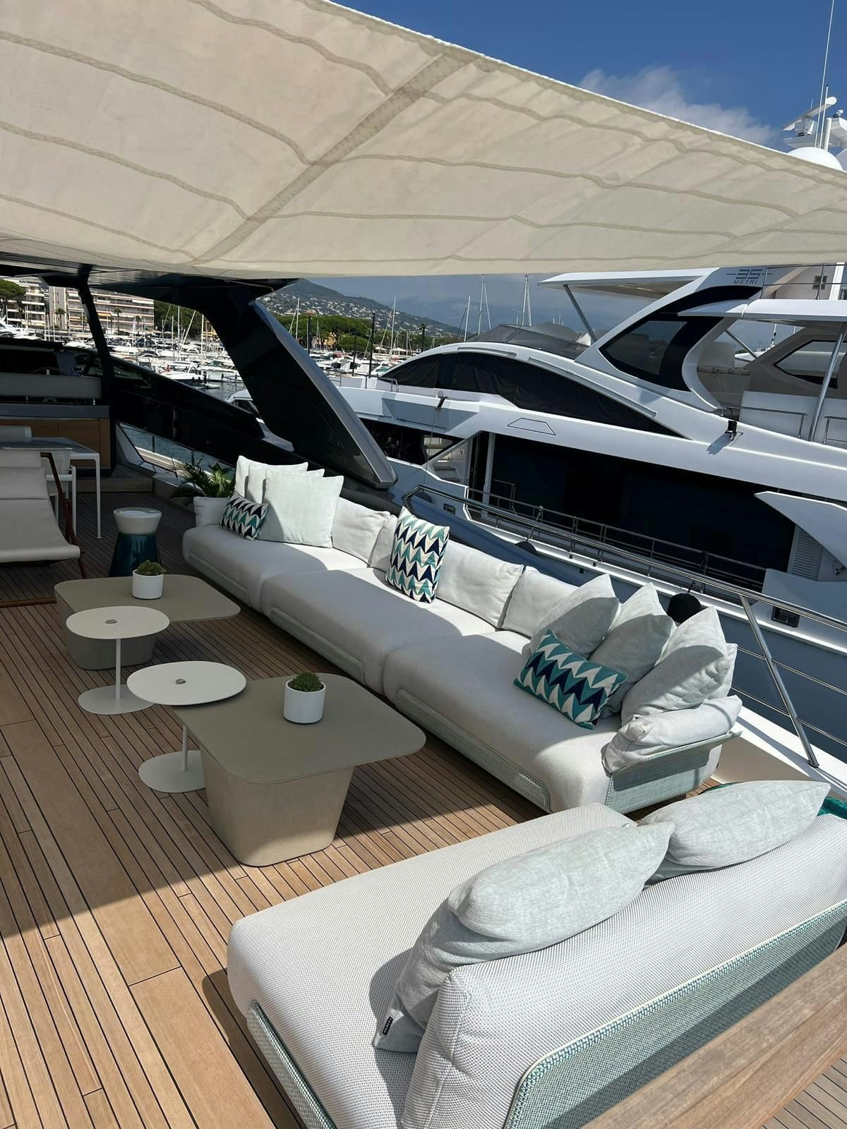 a boat on the water aboard MAREA Yacht for Sale
