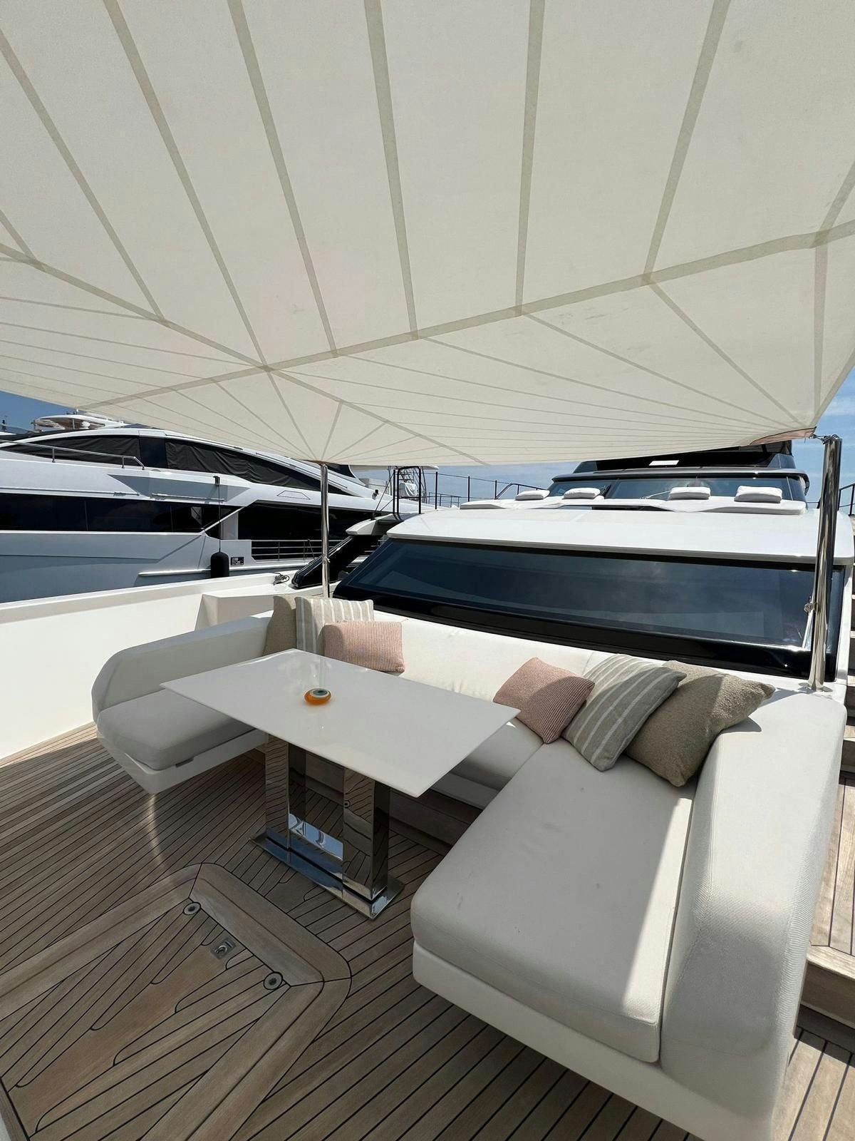 a boat on the water aboard MAREA Yacht for Sale