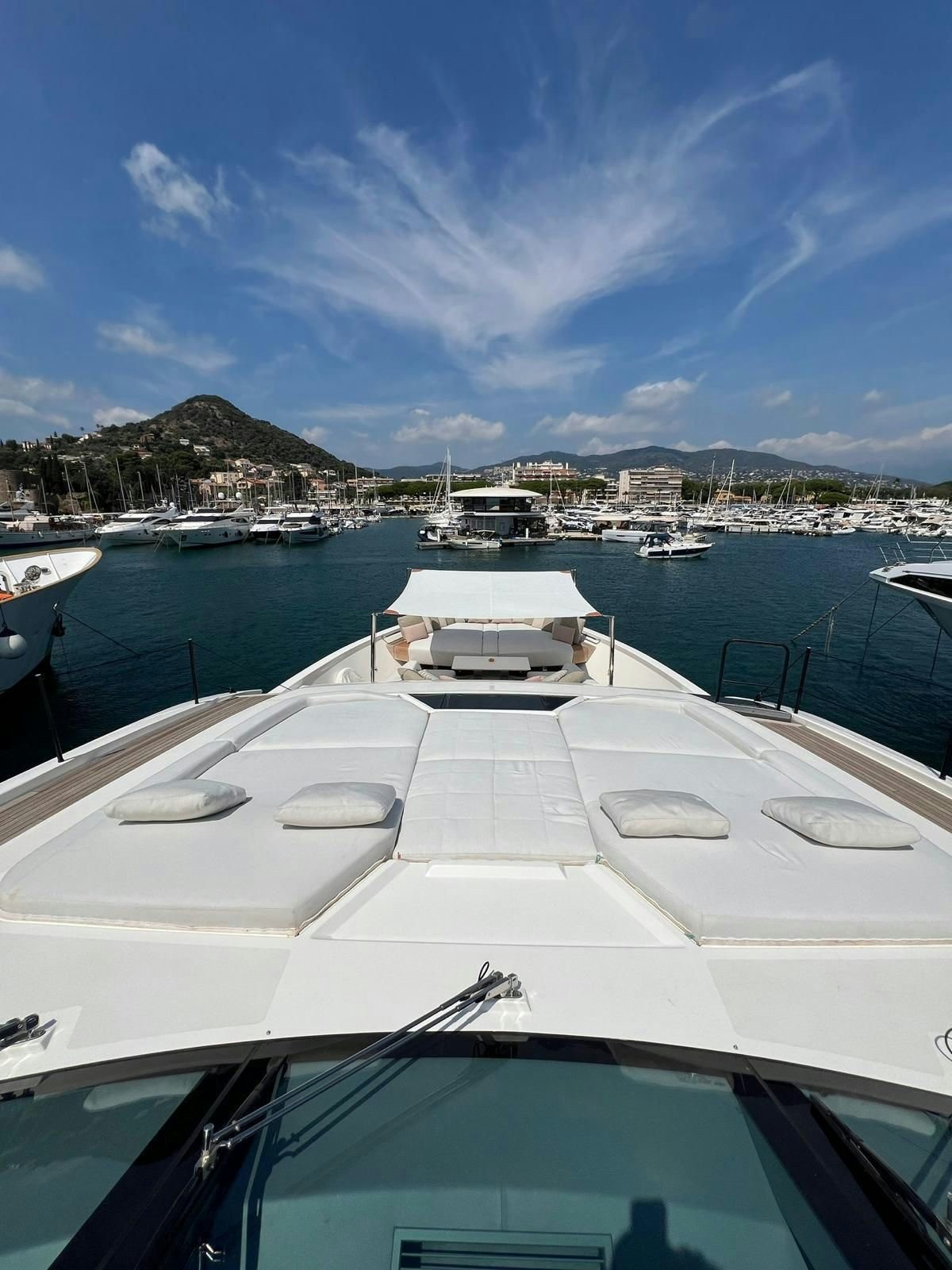 a boat in the water aboard MAREA Yacht for Sale