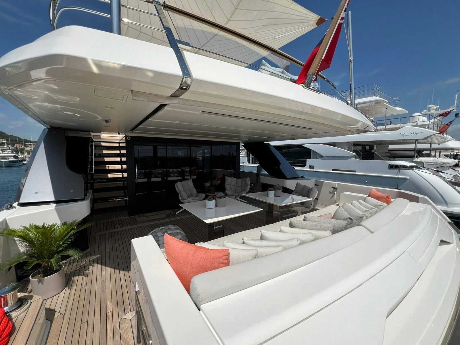 a boat on the water aboard MAREA Yacht for Sale