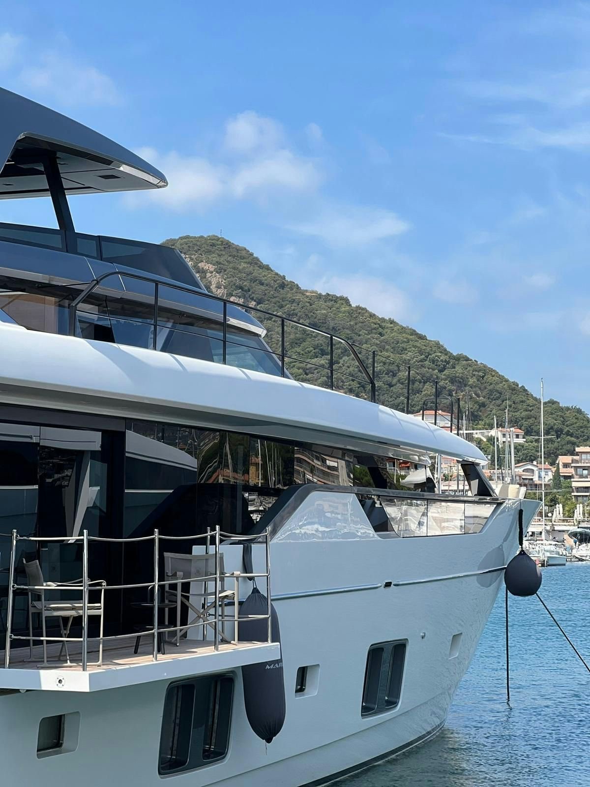 a boat on the water aboard MAREA Yacht for Sale