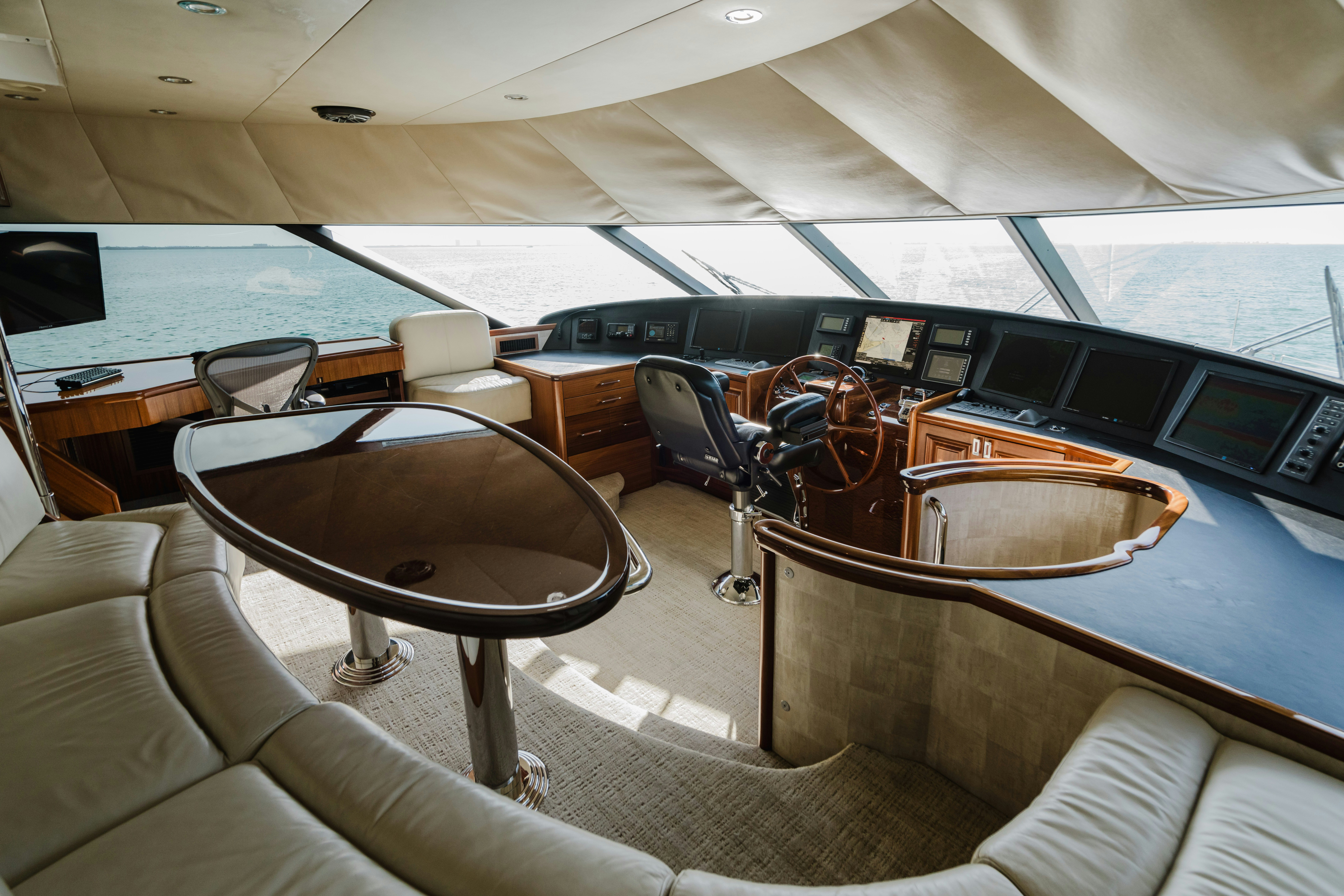 inside of a boat aboard SEAQUINN Yacht for Sale