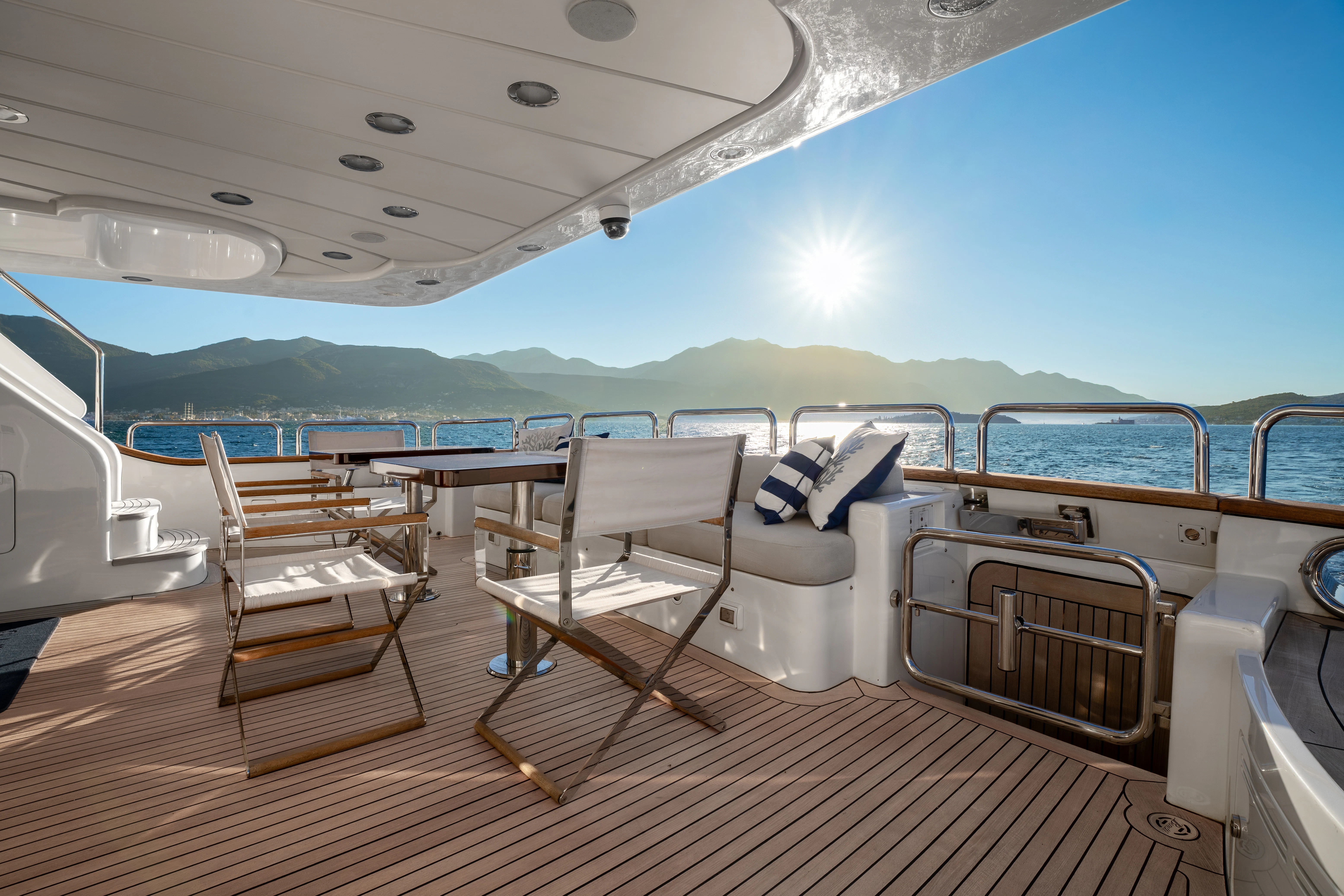 a boat on the water aboard ARTEMIS Yacht for Sale