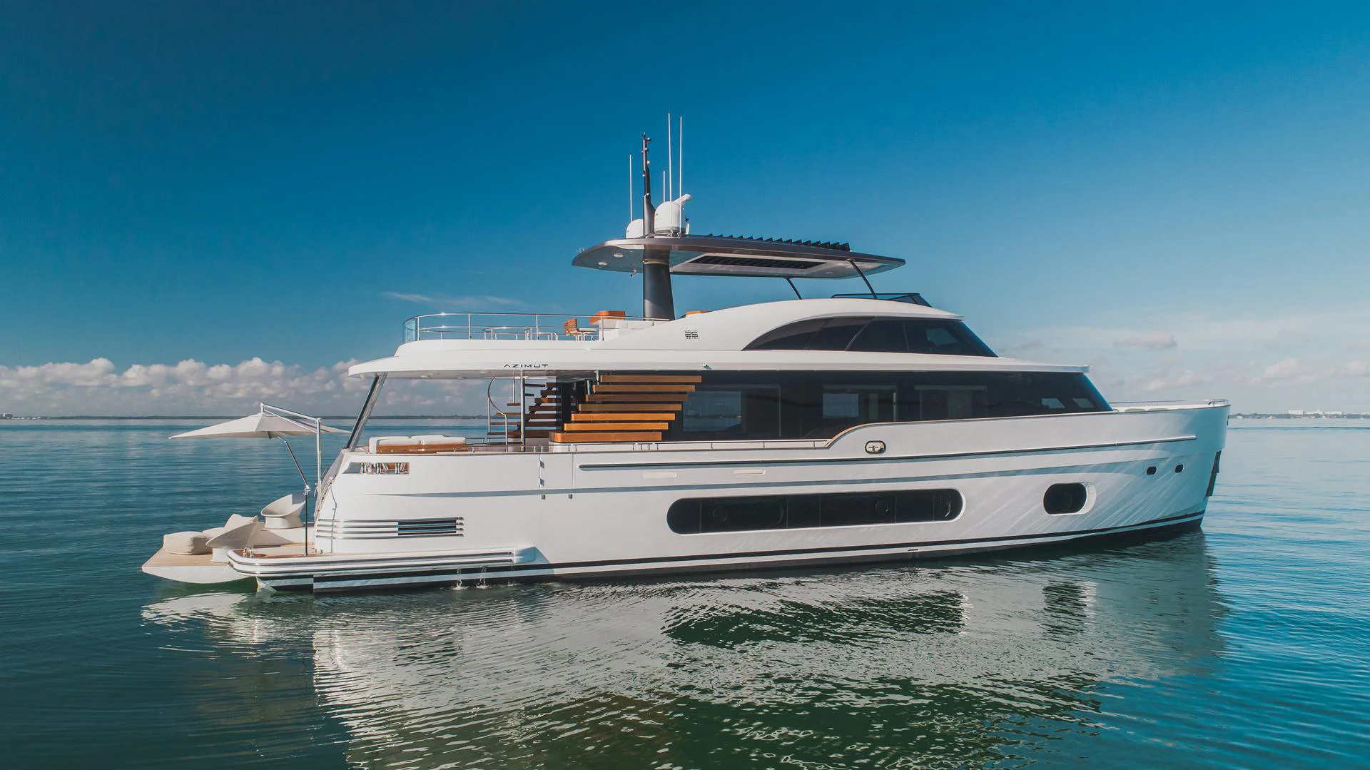 a white yacht in the water aboard GUBA TIMES Yacht for Charter